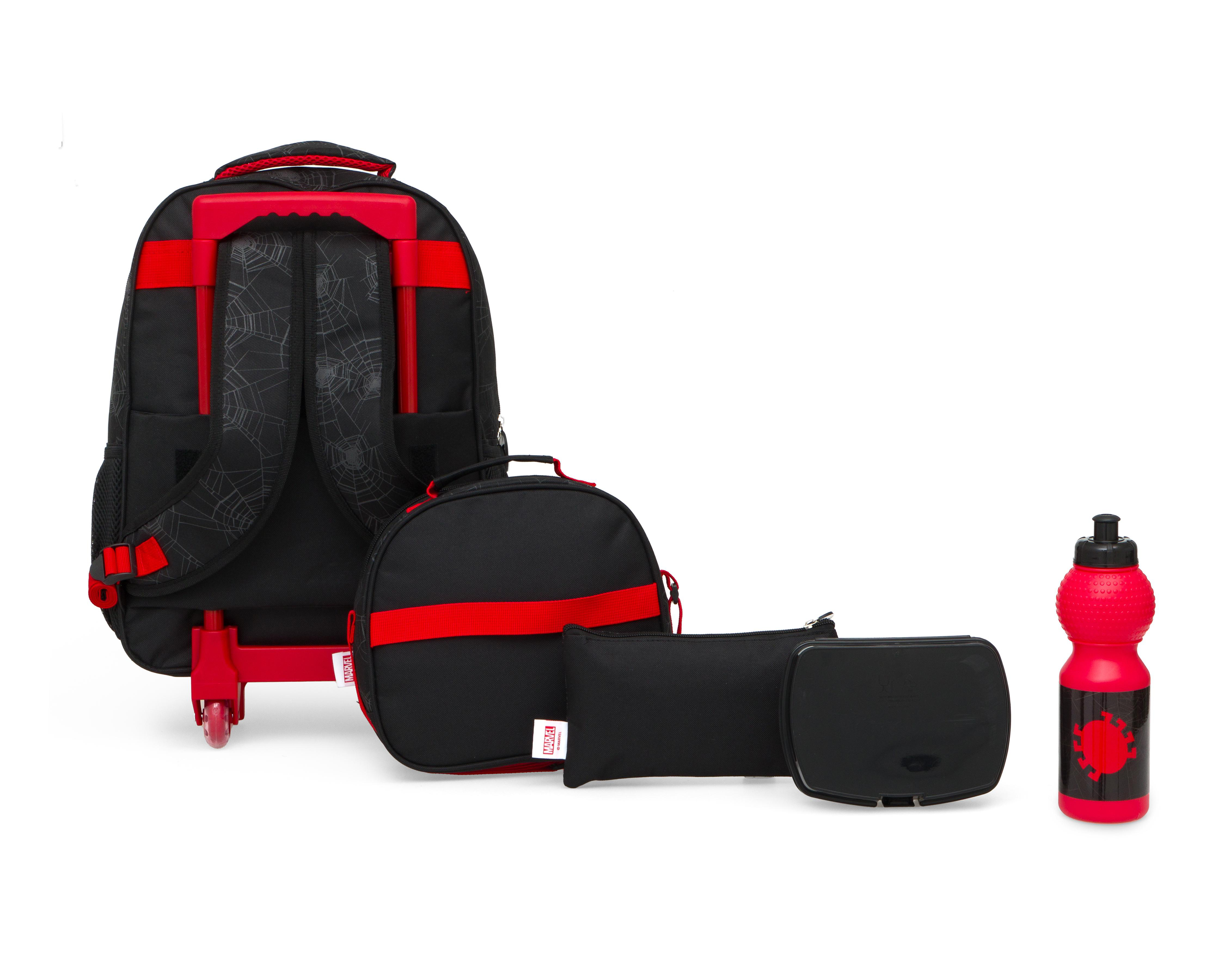 Foto 4 pulgar | Mochila con Ruedas Marvel Spider-Man con Accesorios