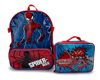 Foto 1 | Mochila Escolar Marvel Spider-Man con Lonchera