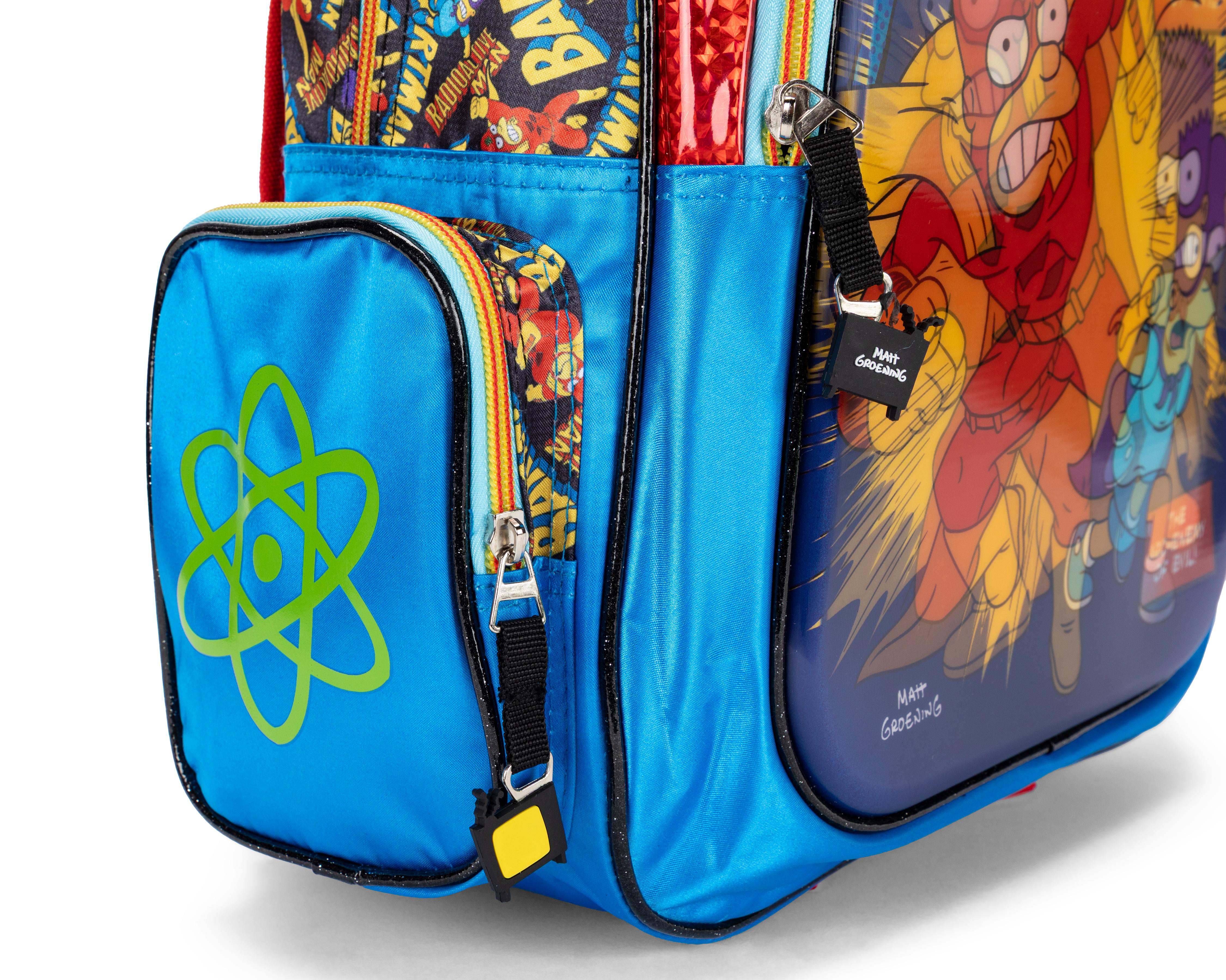 Foto 7 pulgar | Mochila Escolar Disney The Simpsons