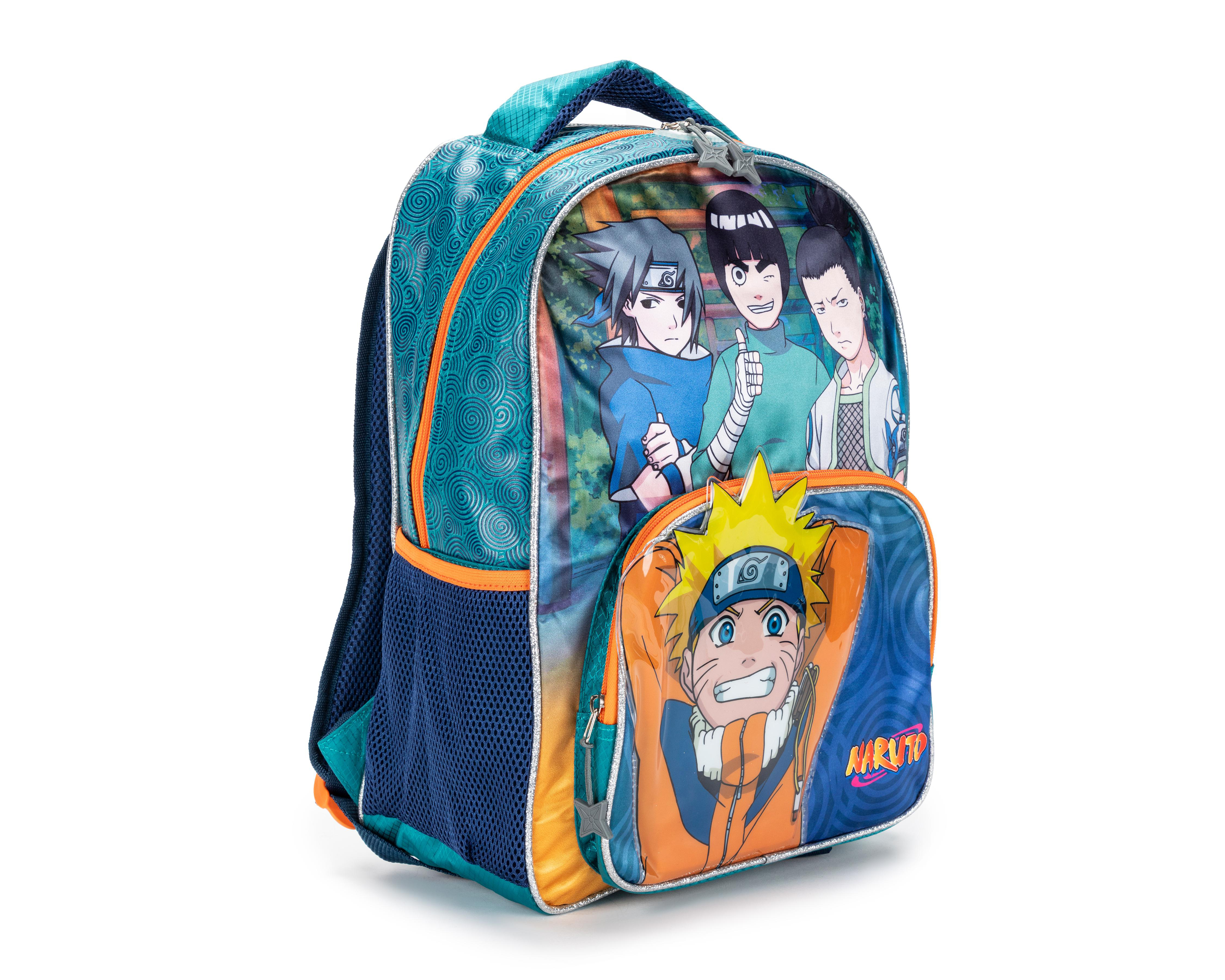 Foto 3 pulgar | Mochila Naruto Estampada