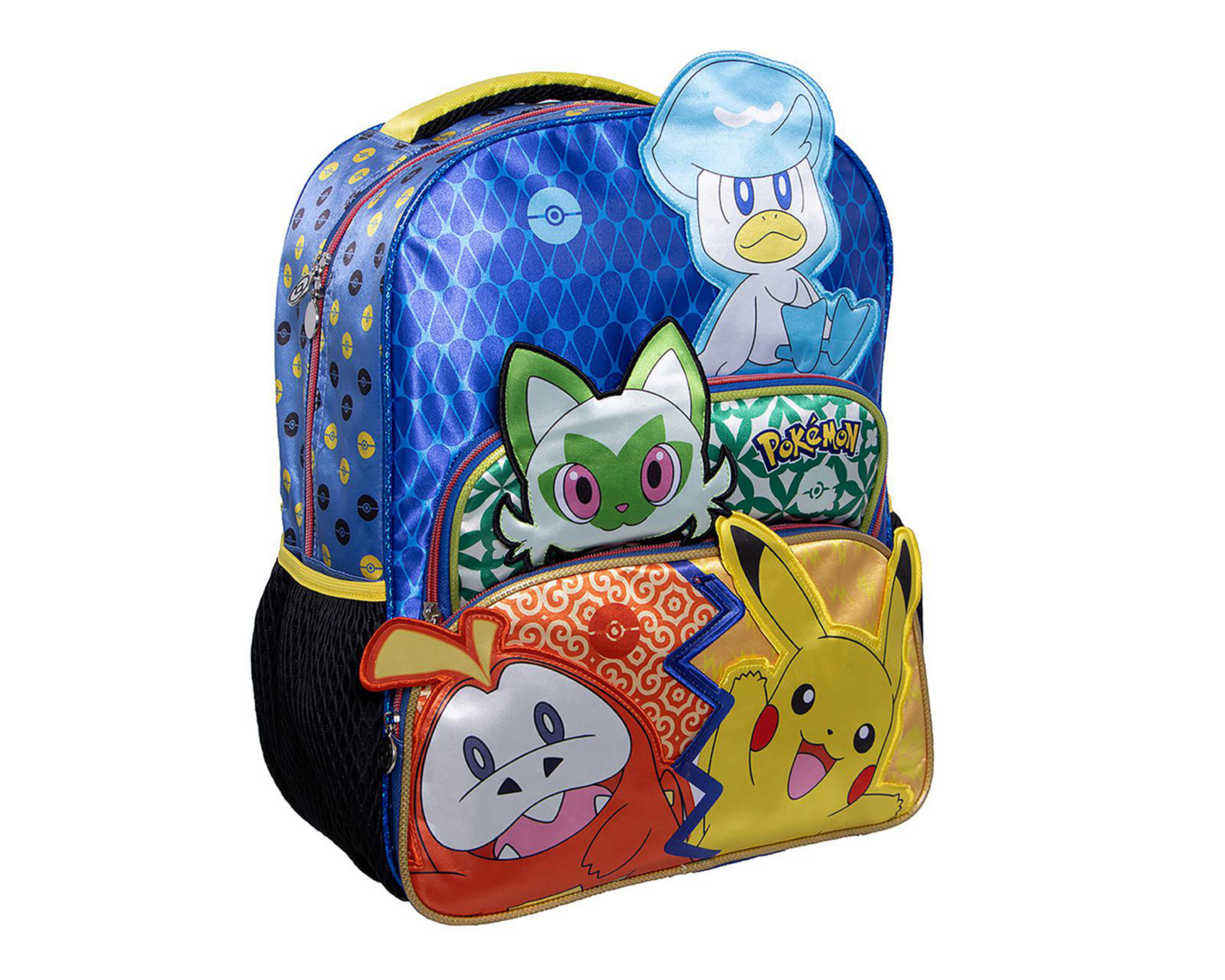 Foto 3 pulgar | Mochila Escolar Pokémon Multicolor