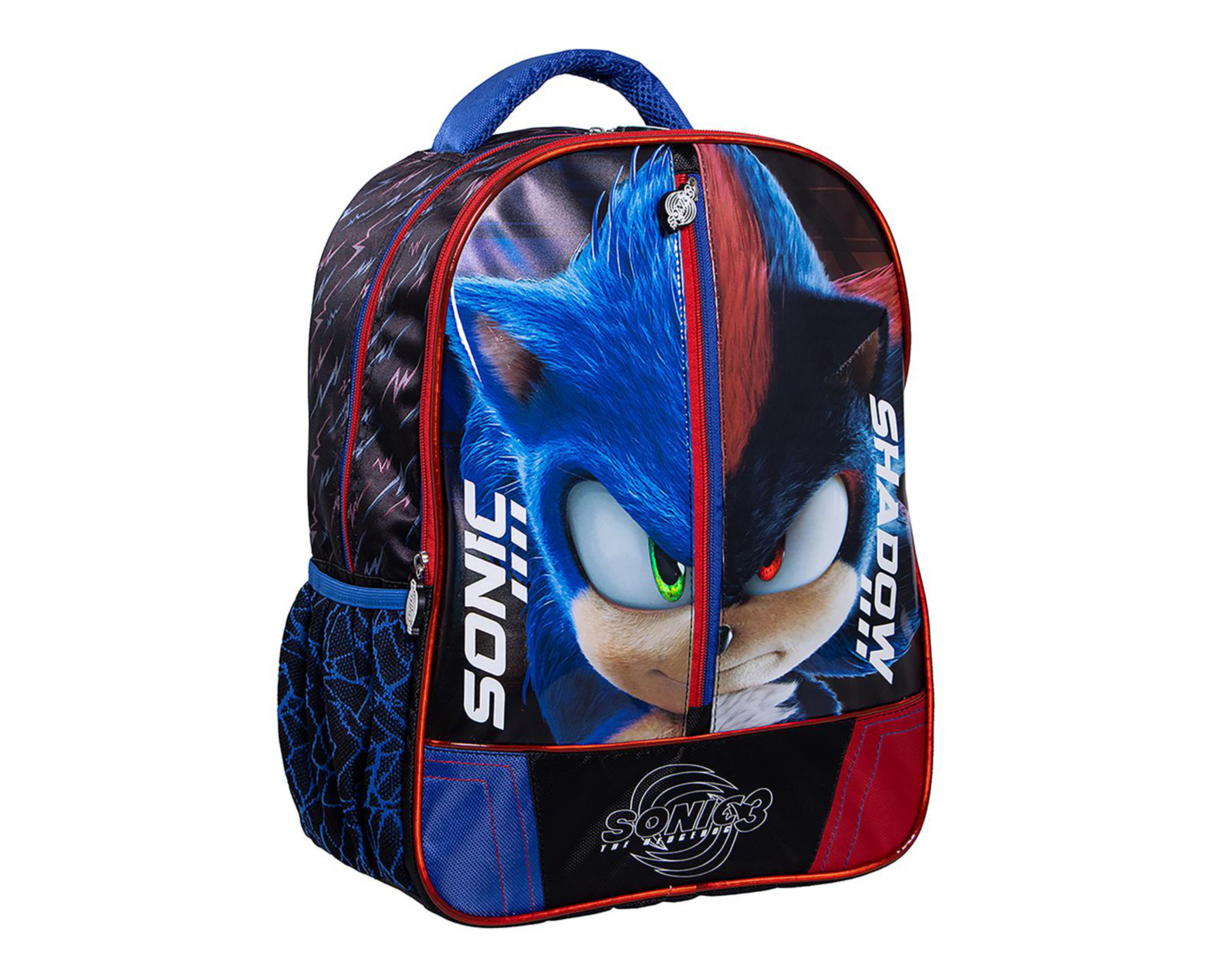Foto 1 | Mochila Escolar Sonic Estampada