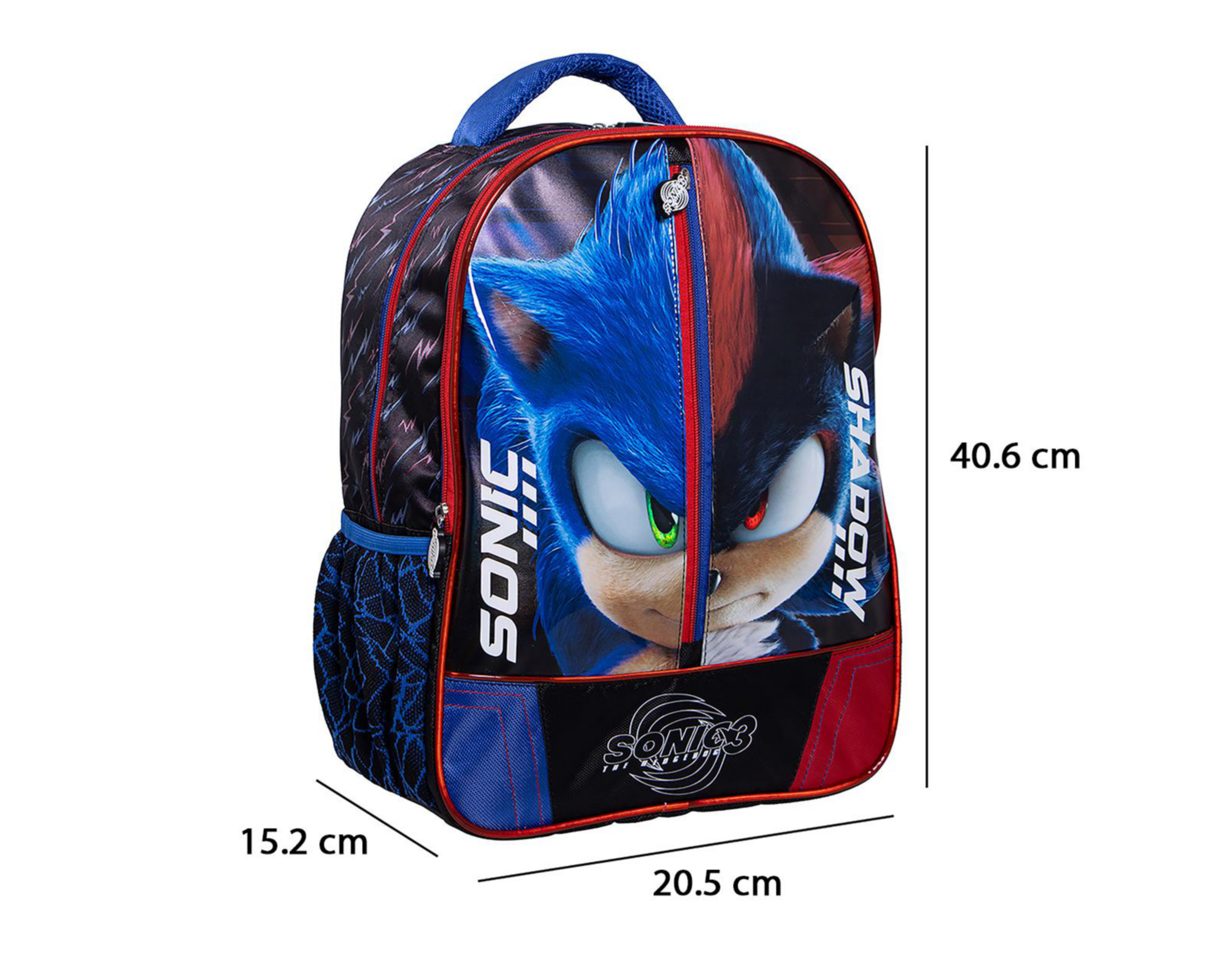 Foto 6 | Mochila Escolar Sonic Estampada