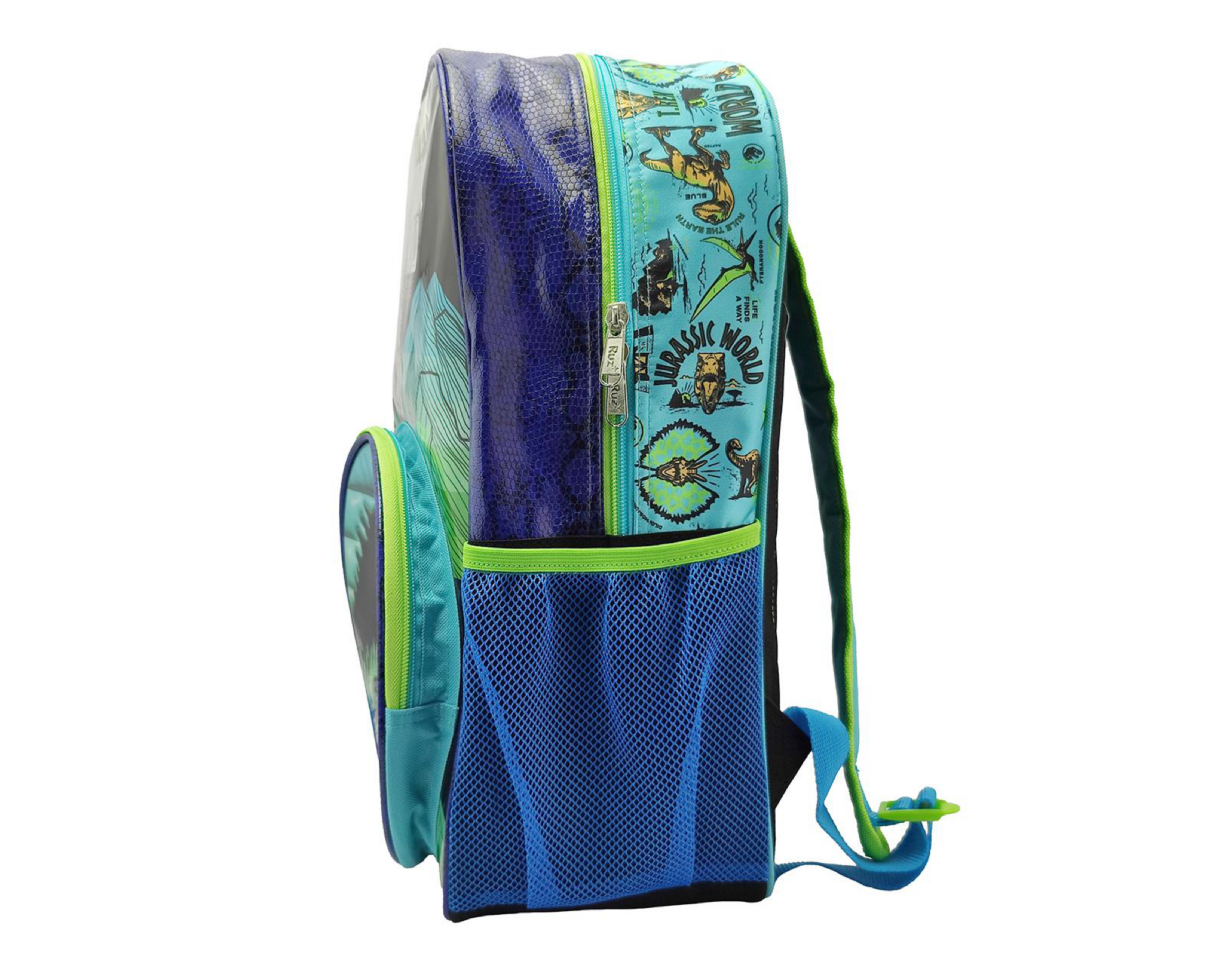 Foto 4 pulgar | Mochila Escolar Jurassic World Azul