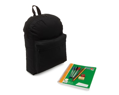 Foto 1 | Mochila Escolar Grafito con Útiles Escolares