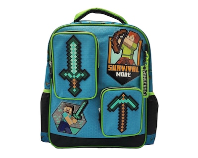 Foto 1 | Mochila Escolar Minecraft Estampada