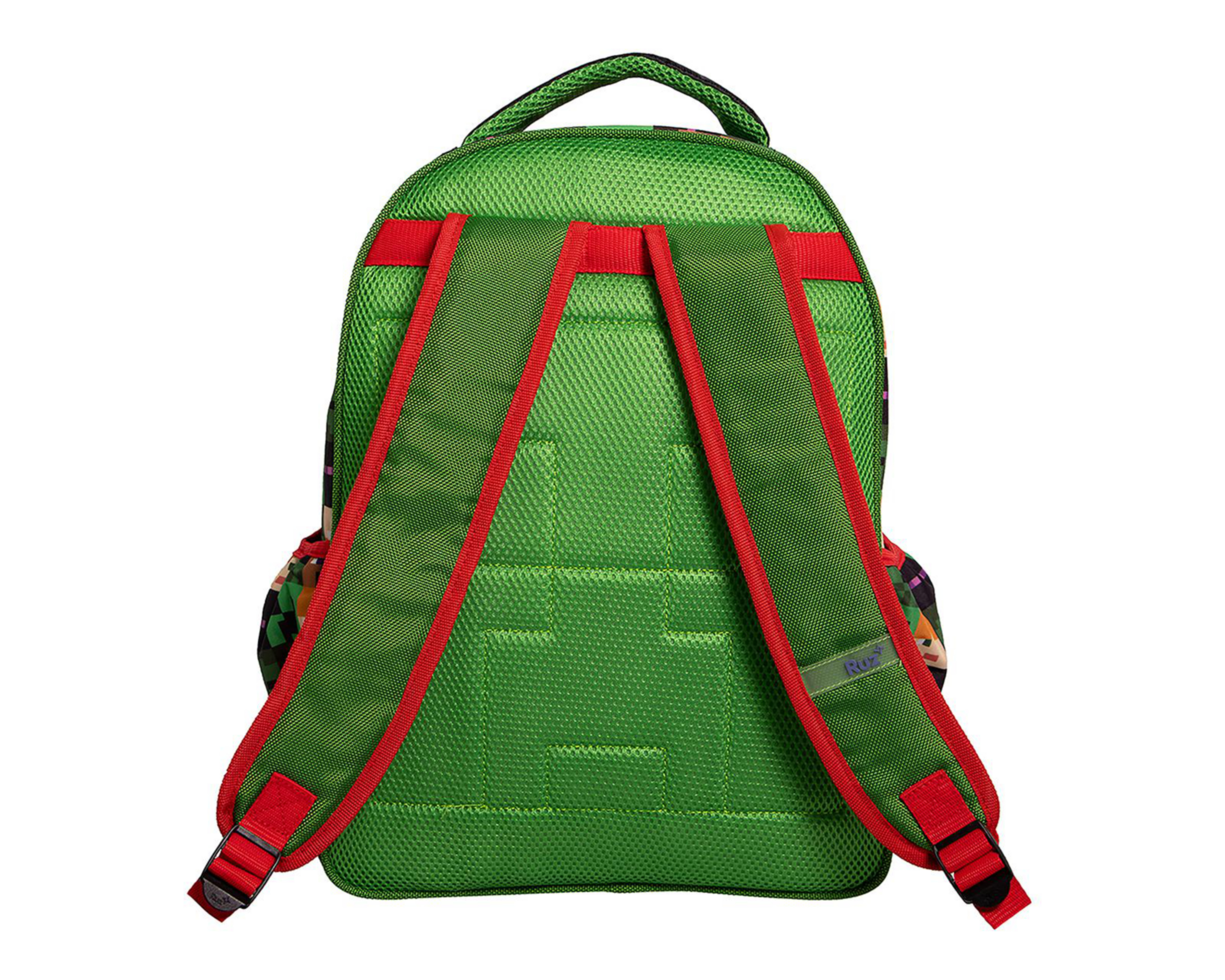 Foto 5 pulgar | Mochila Escolar Minecraft Estampada