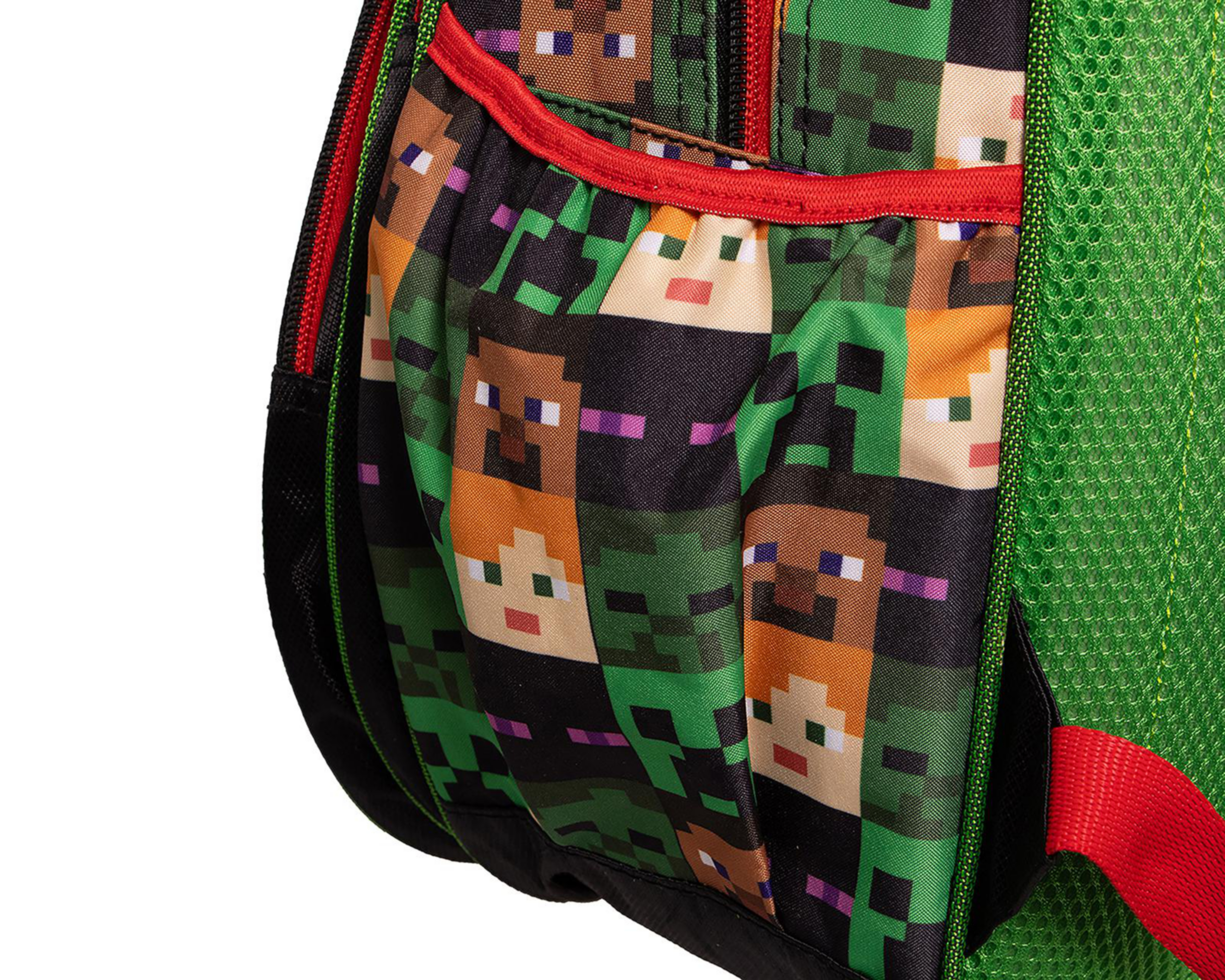 Foto 7 pulgar | Mochila Escolar Minecraft Estampada