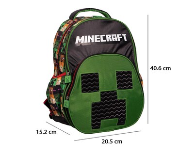 Foto 7 | Mochila Escolar Minecraft Estampada