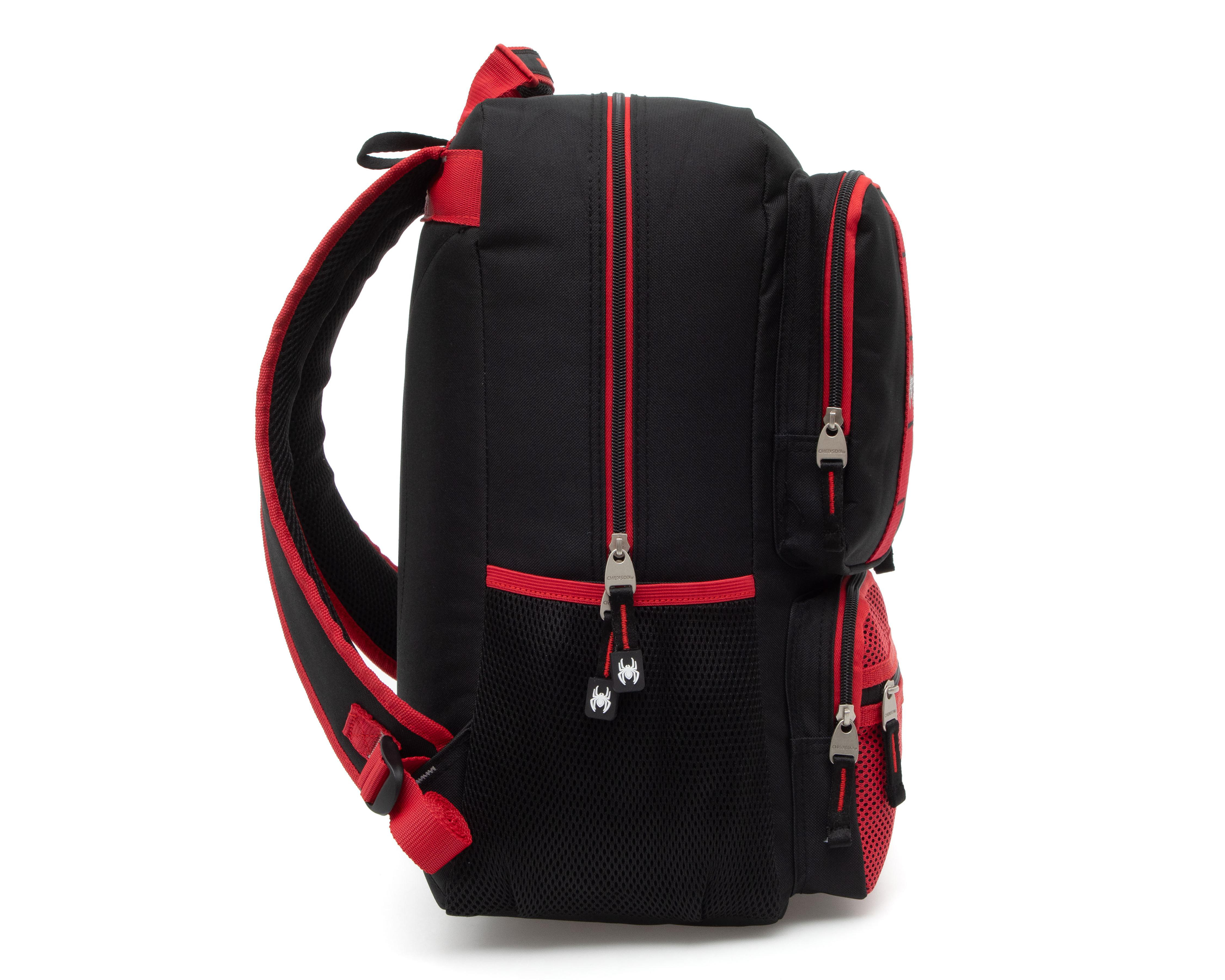 Foto 4 pulgar | Mochila Escolar Chenson Marvel Spider-Man Negra