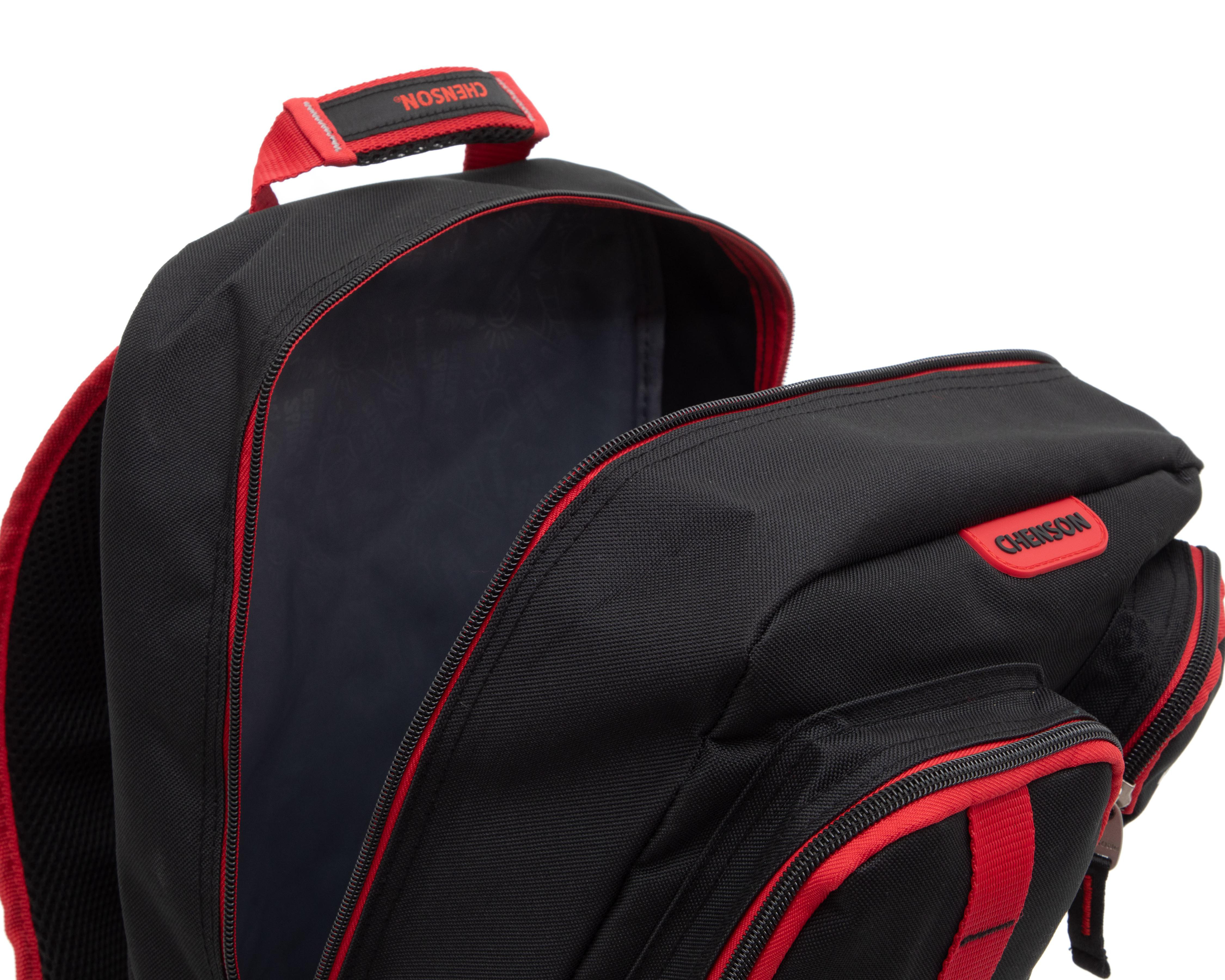 Foto 7 pulgar | Mochila Escolar Chenson Marvel Spider-Man Negra
