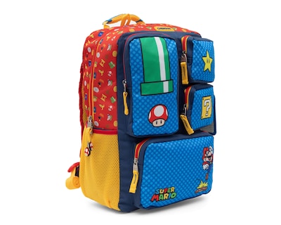 Foto 2 | Mochila Chenson Super Mario Azul Estampada