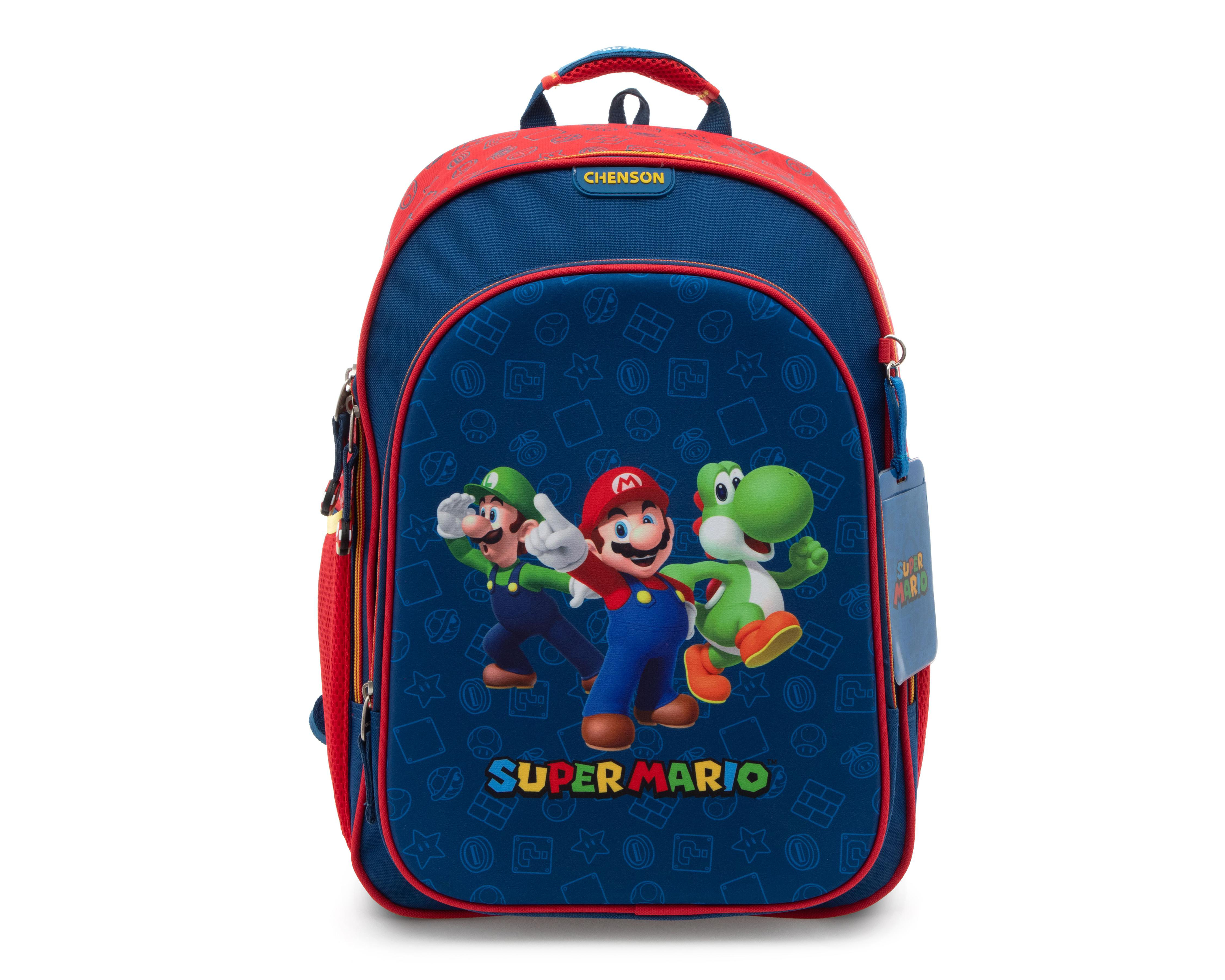 Foto 1 | Mochila Chenson Super Mario Azul Estampada
