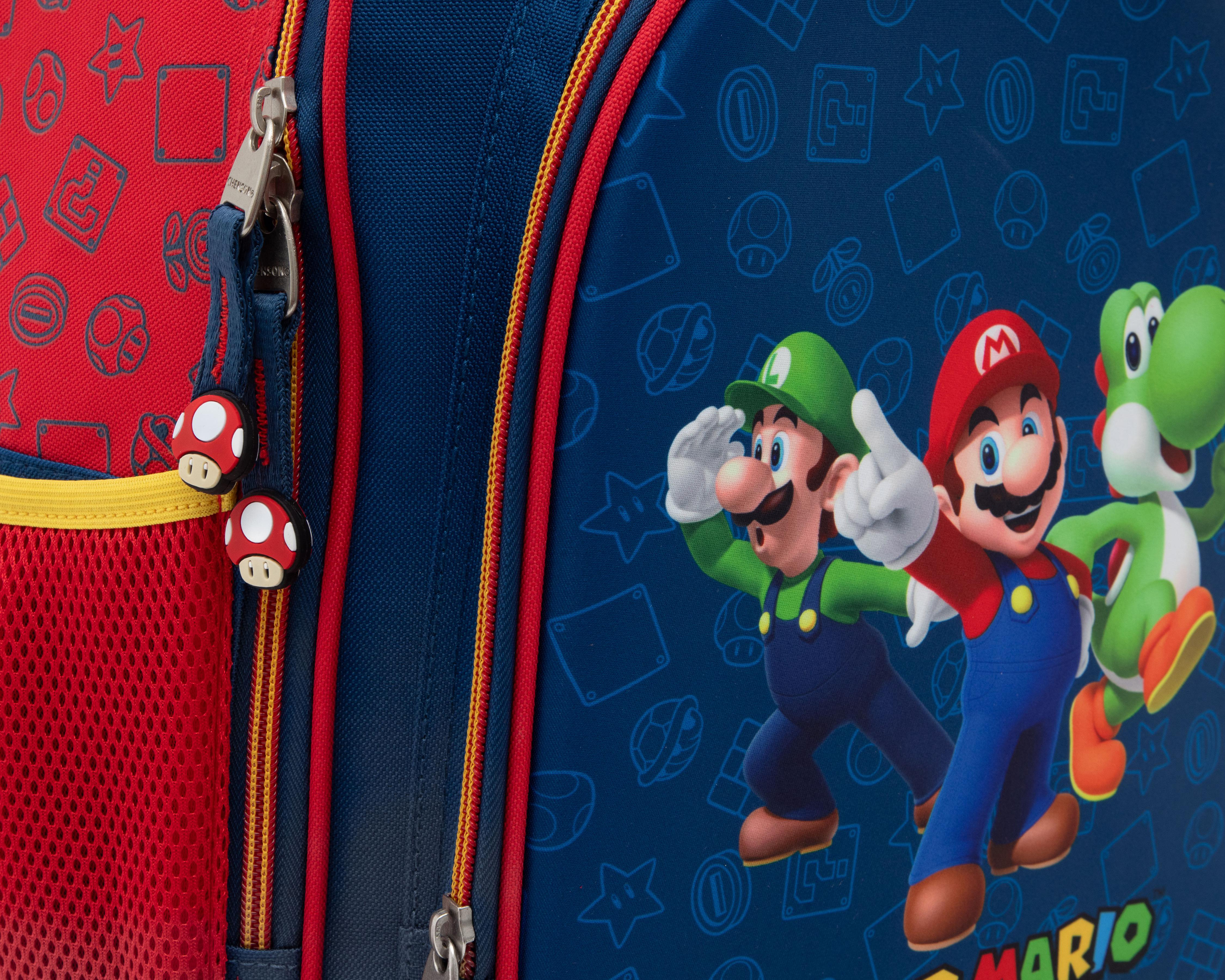 Foto 5 | Mochila Chenson Super Mario Azul Estampada