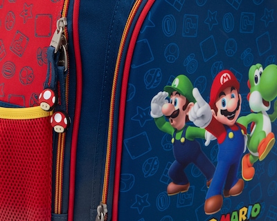 Foto 5 | Mochila Chenson Super Mario Azul Estampada