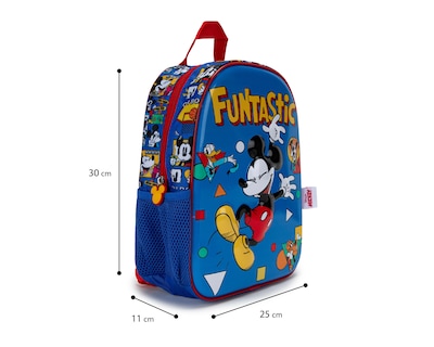 Foto 7 | Mochila Escolar Disney Mickey Mouse Azul