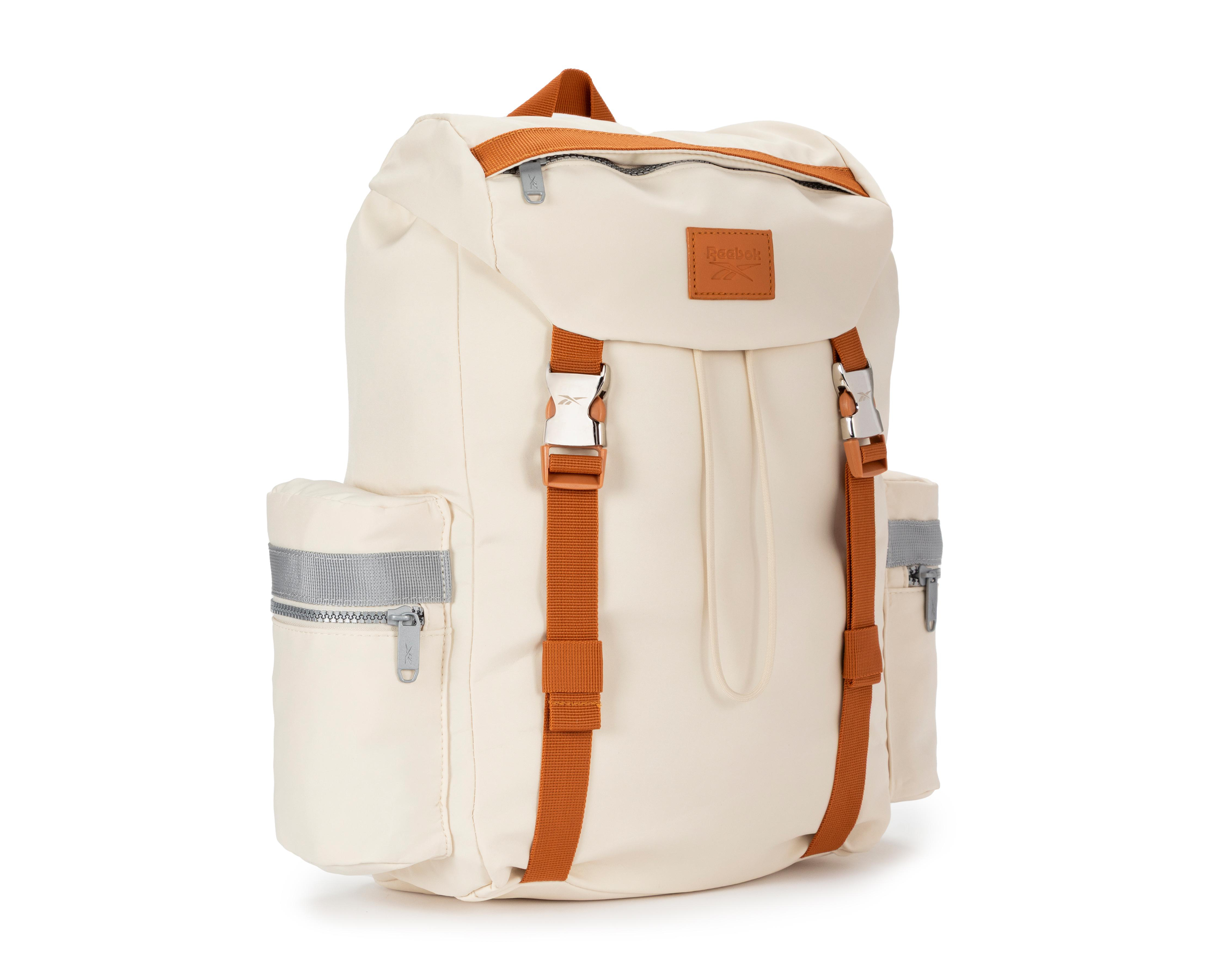 Foto 3 pulgar | Mochila Escolar Reebok Beige
