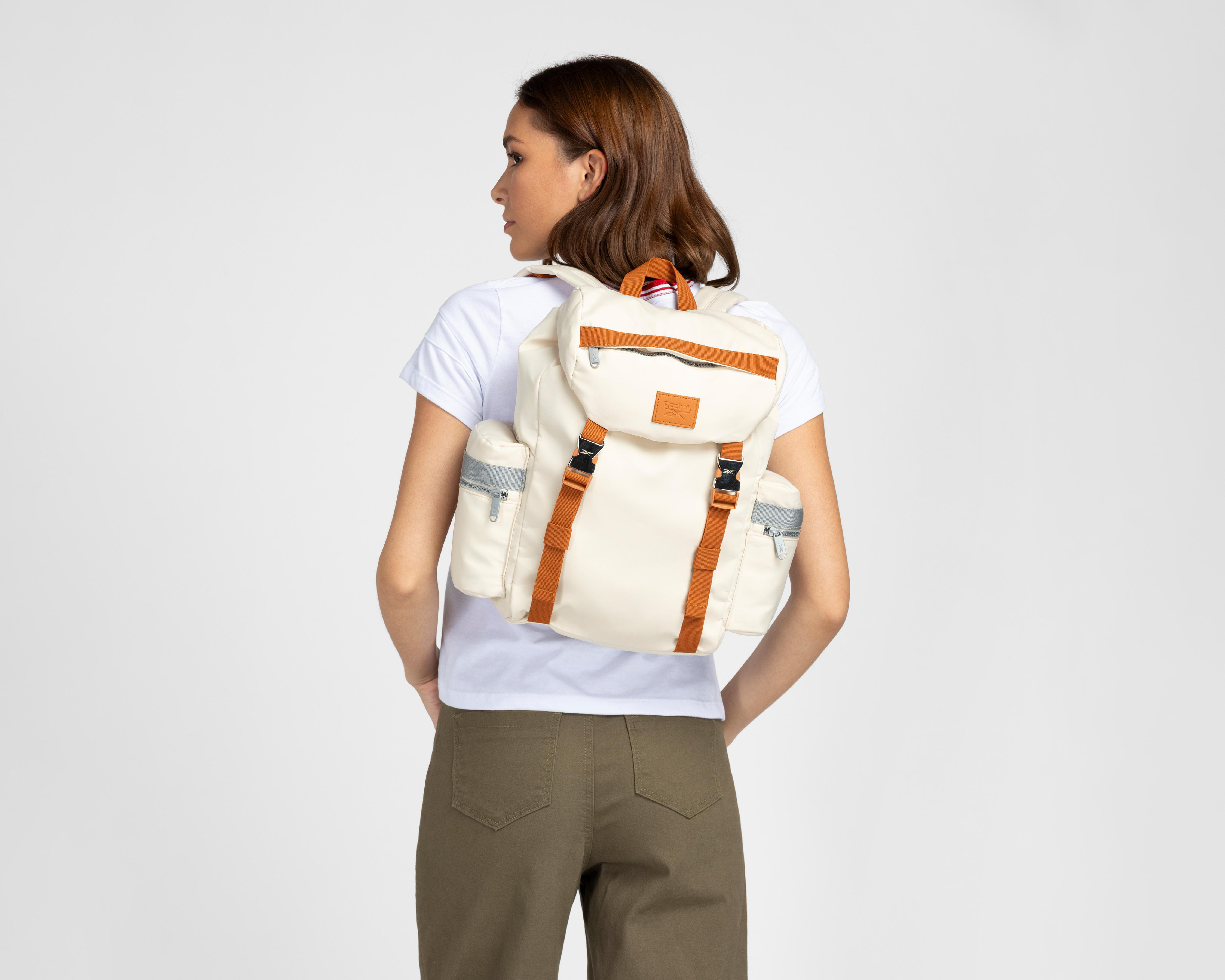Foto 8 pulgar | Mochila Escolar Reebok Beige