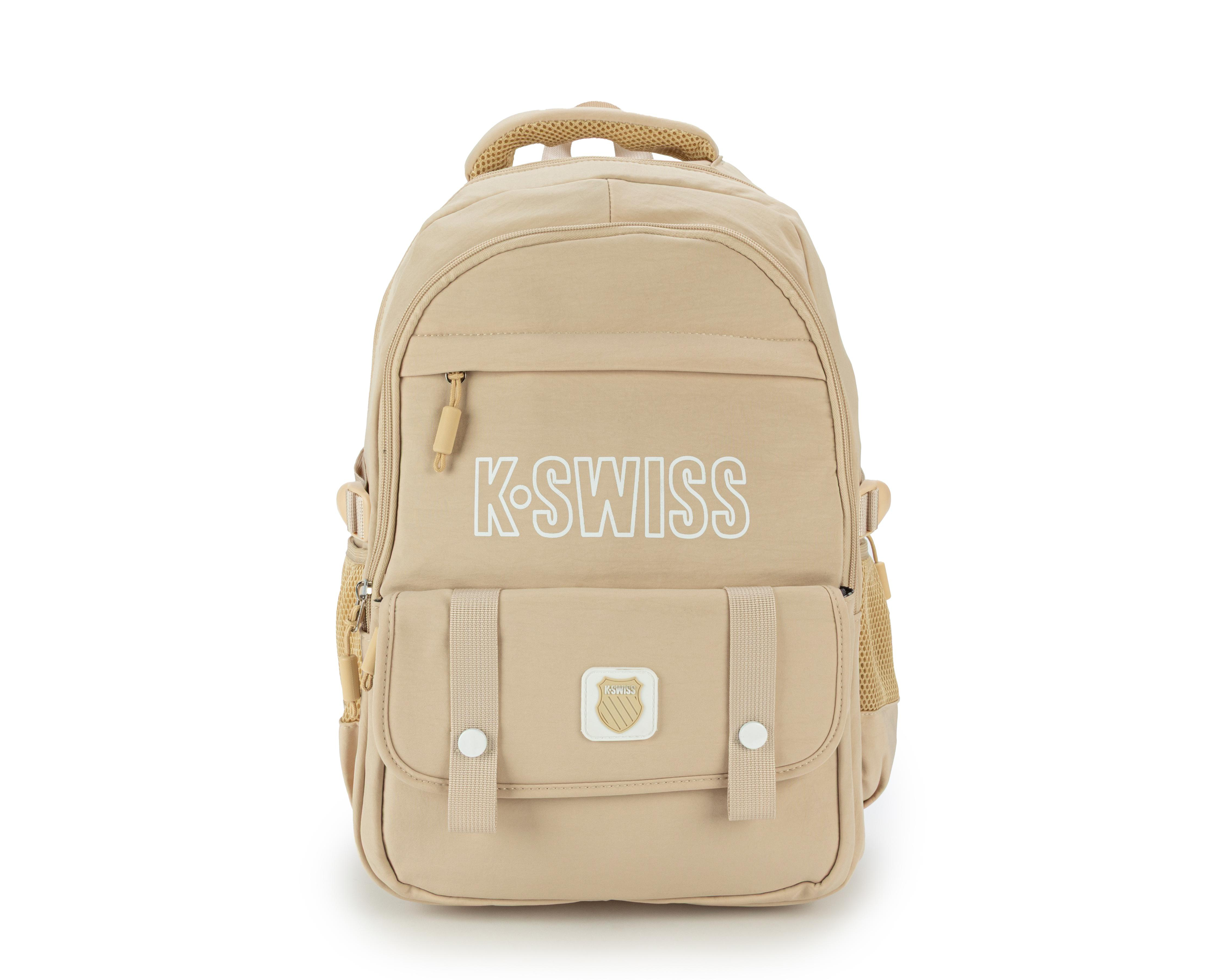 Mochila Escolar K-Swiss Beige