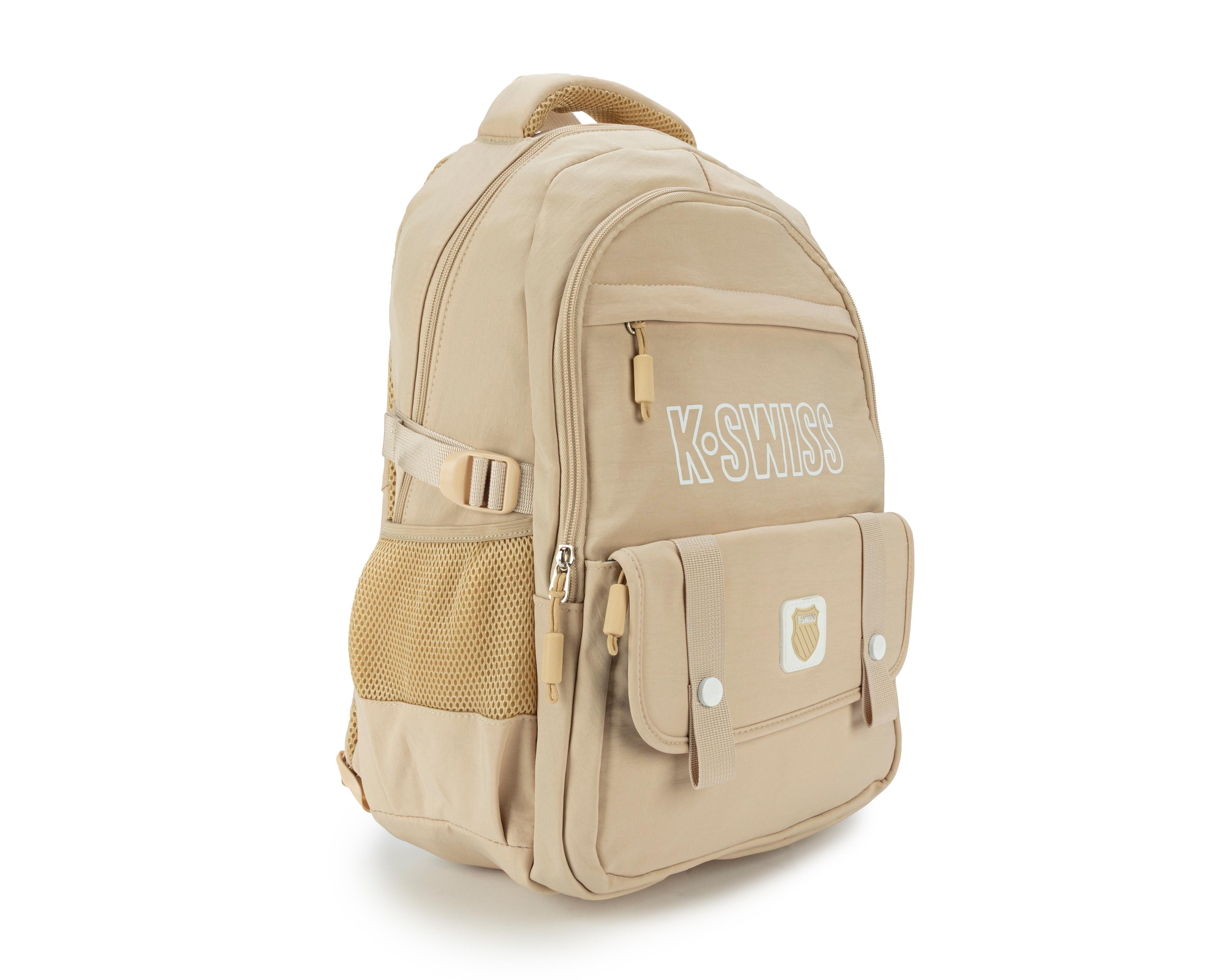 Foto 2 | Mochila Escolar K-Swiss Beige