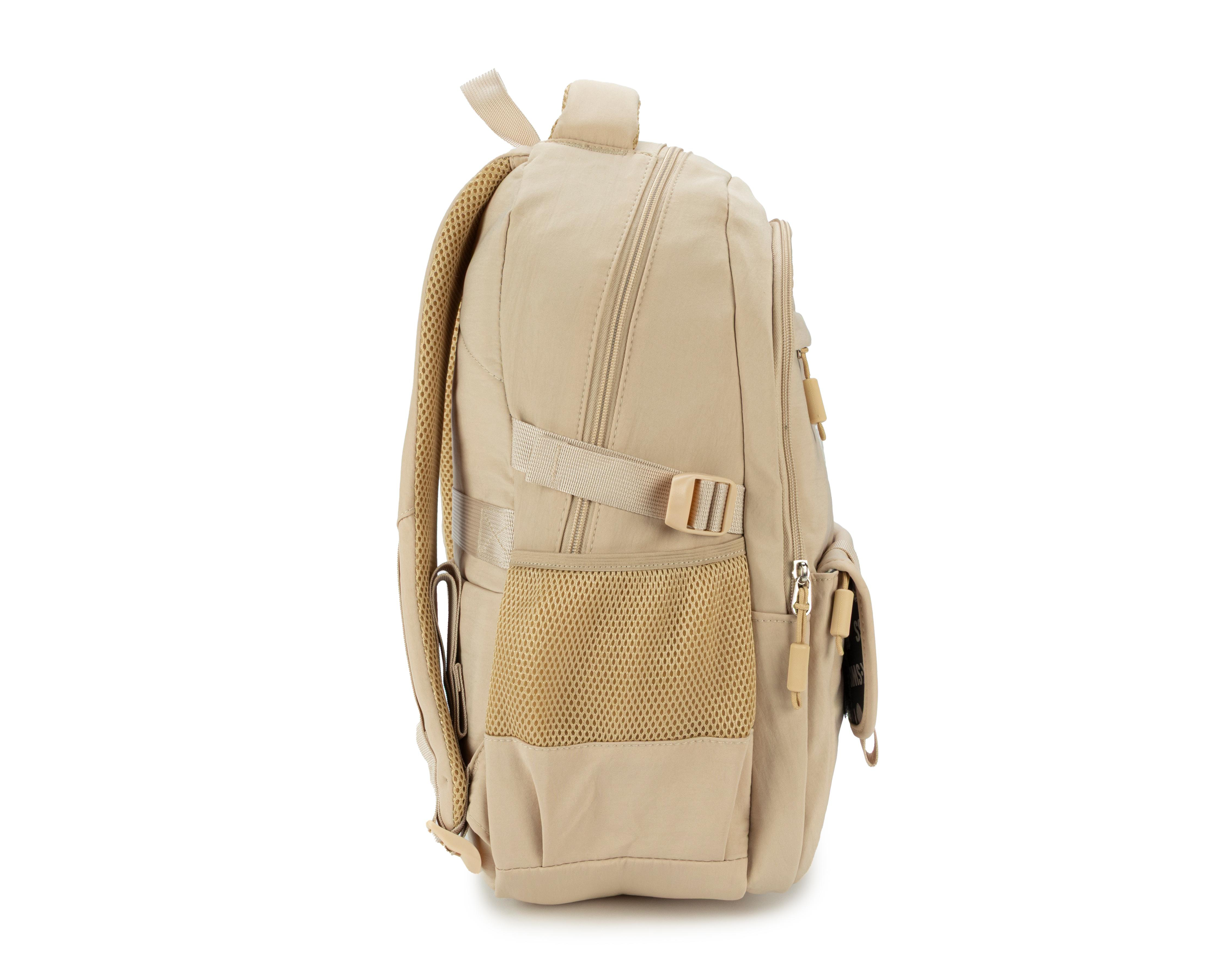 Foto 3 | Mochila Escolar K-Swiss Beige