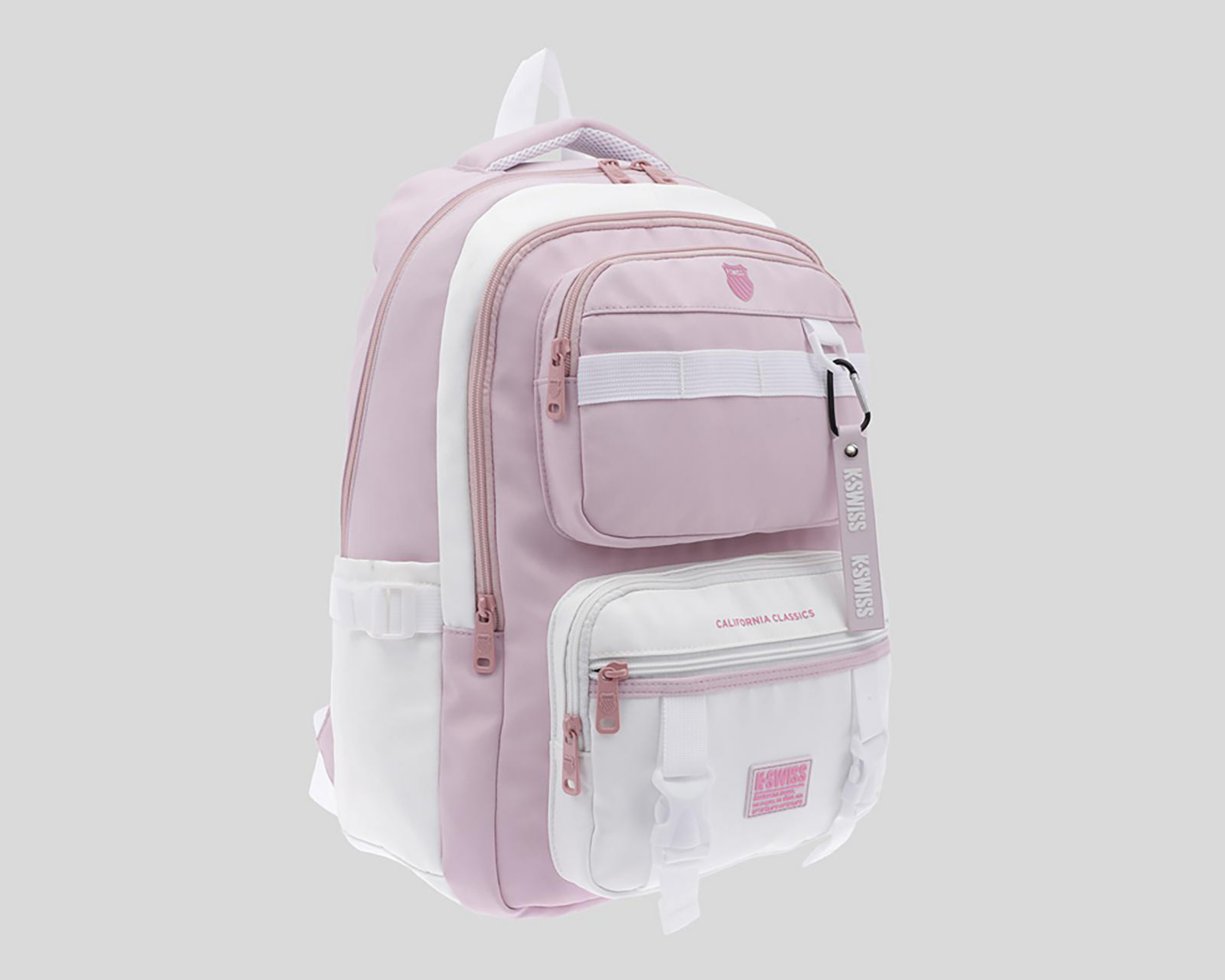 Foto 2 pulgar | Mochila Escolar K-Swiss Dione Rosa
