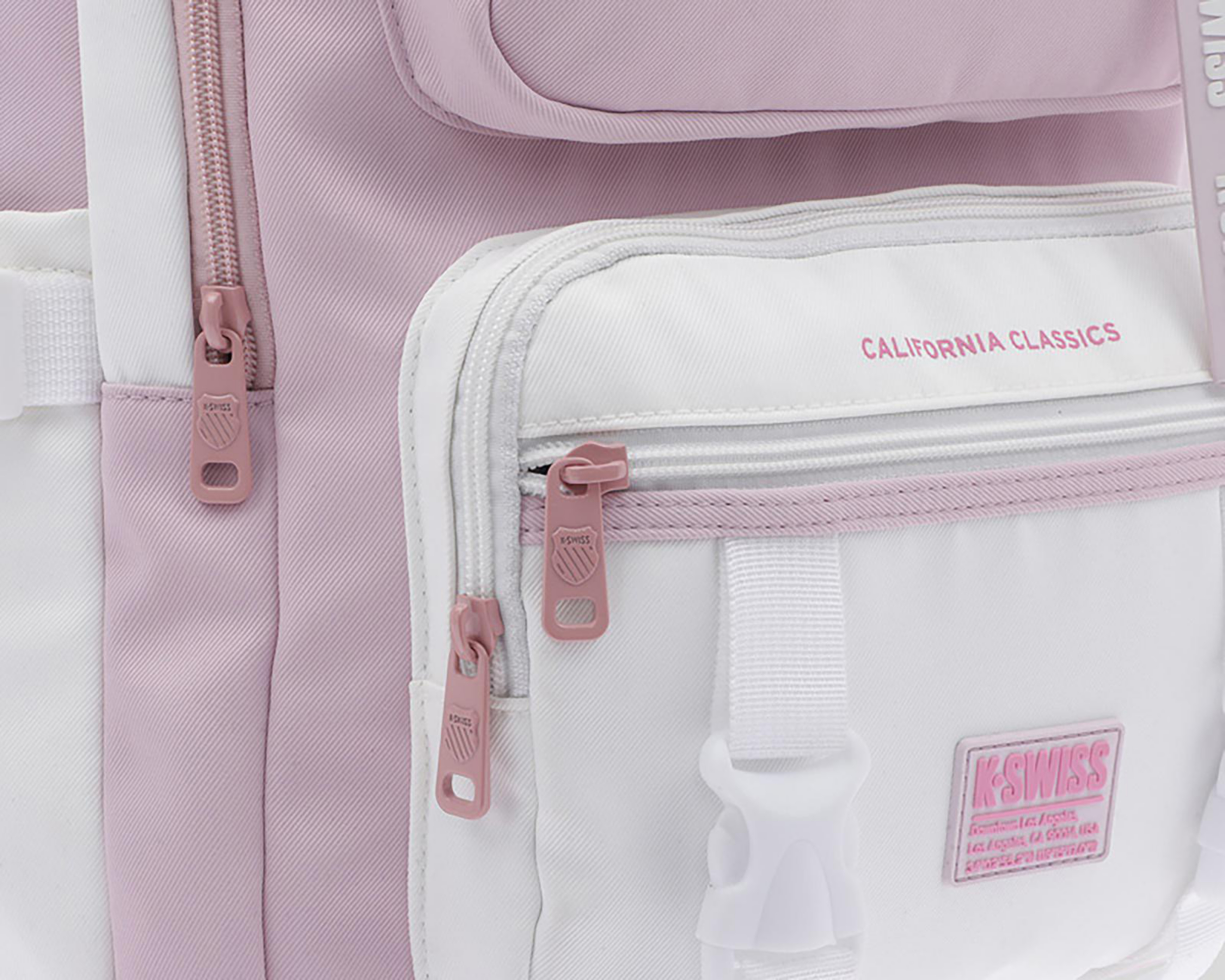 Foto 6 pulgar | Mochila Escolar K-Swiss Dione Rosa