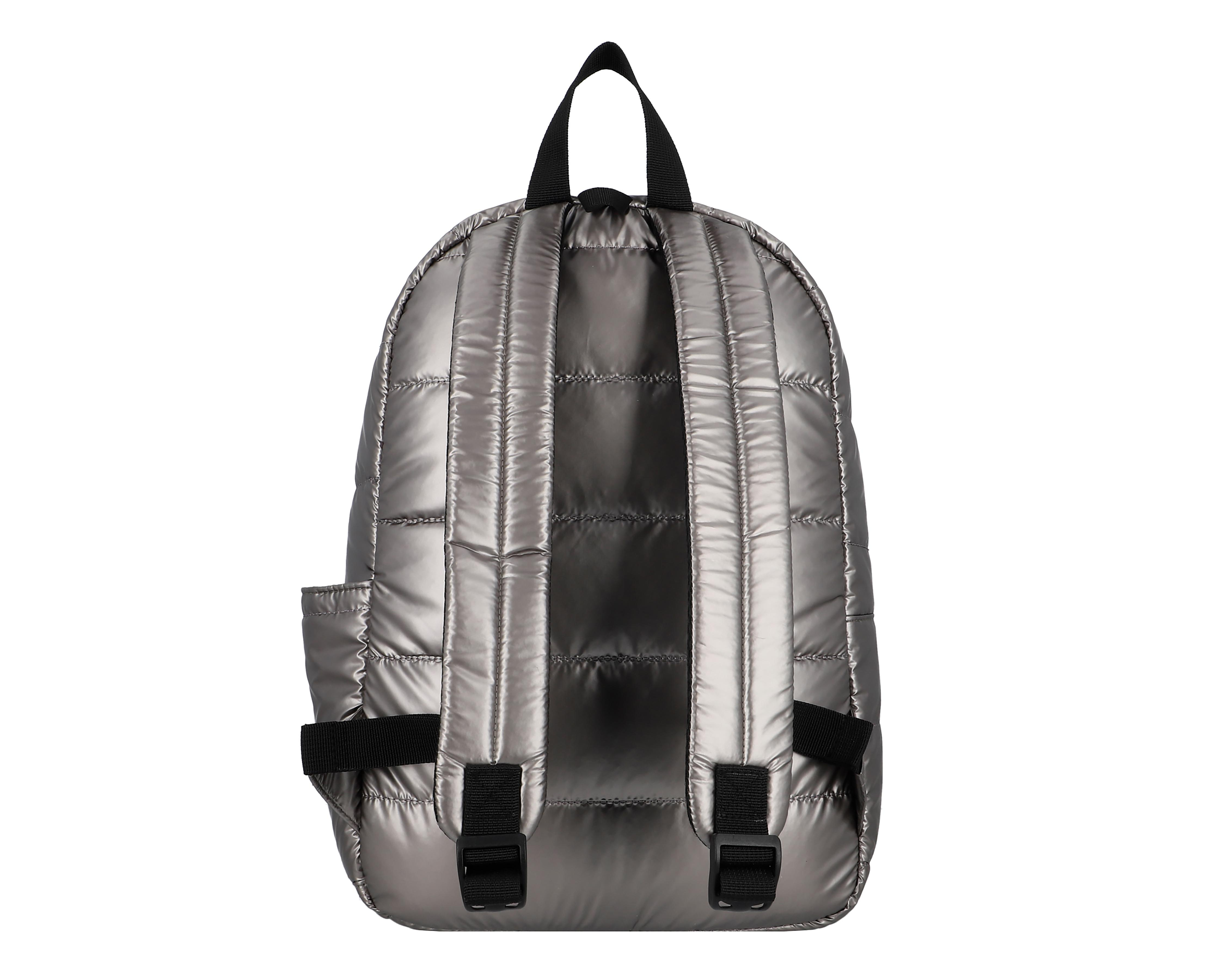 Foto 4 pulgar | Mochila Escolar Xtrem Plateada
