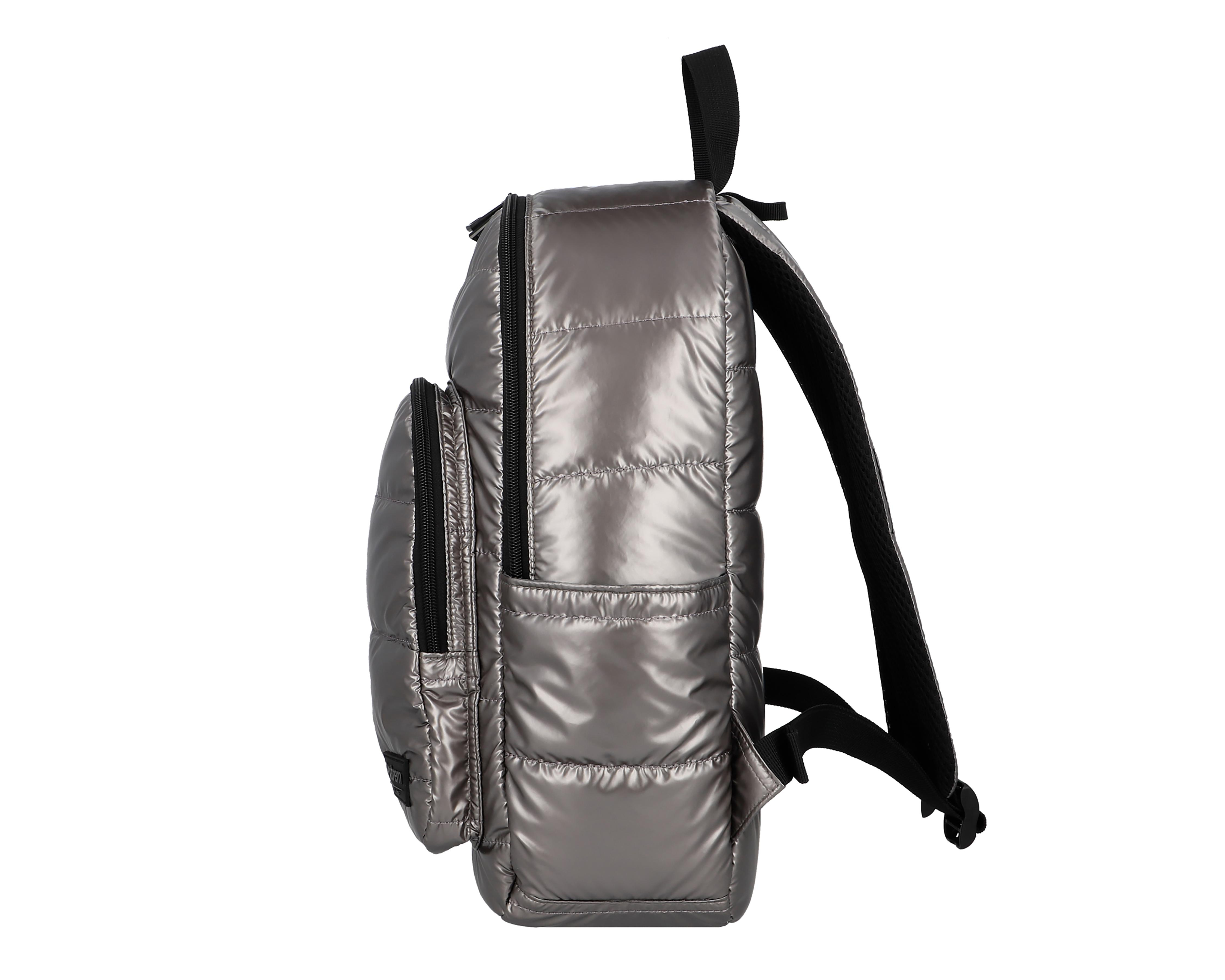Foto 7 pulgar | Mochila Escolar Xtrem Plateada