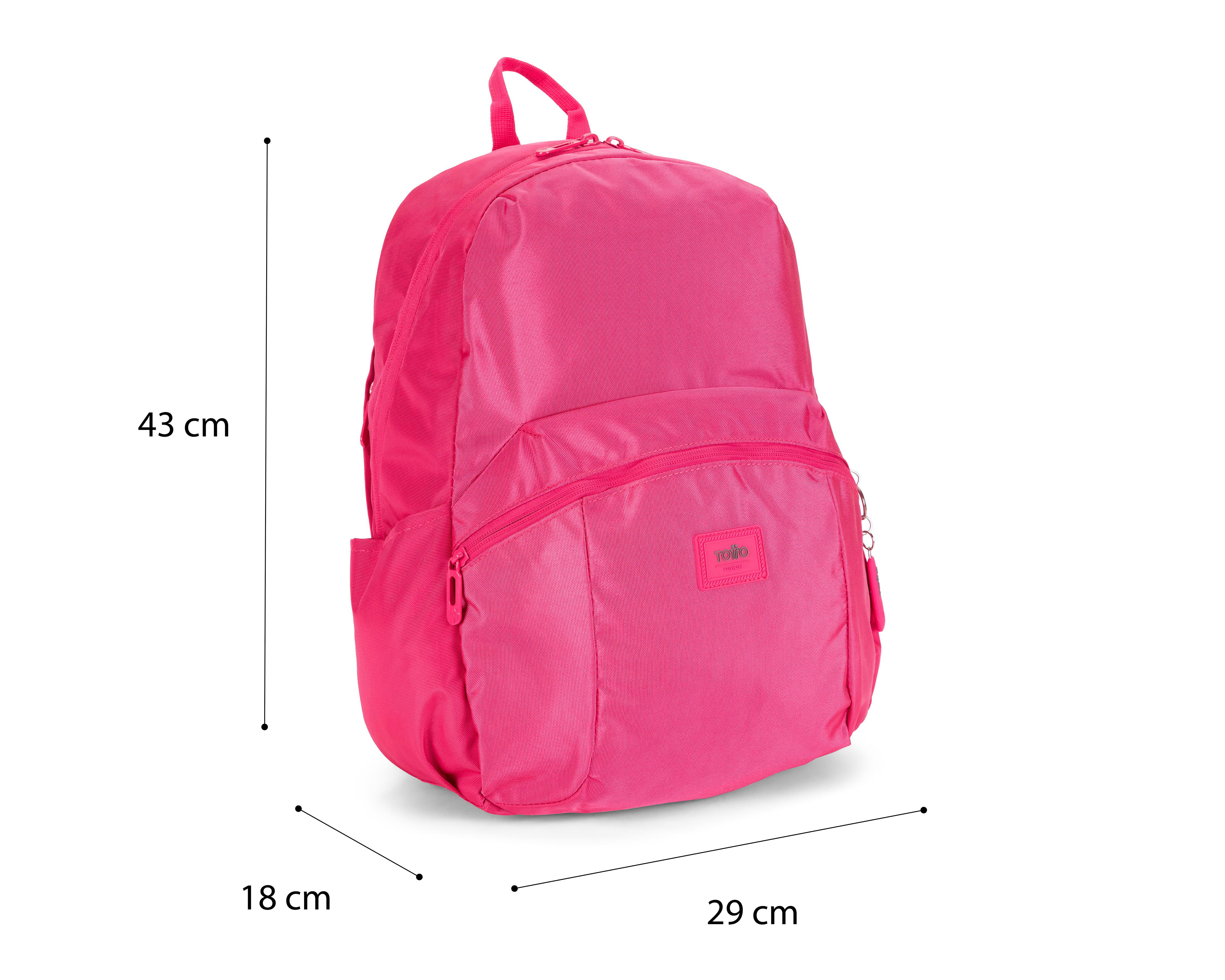 Foto 7 | Mochila Escolar Totto Rosa
