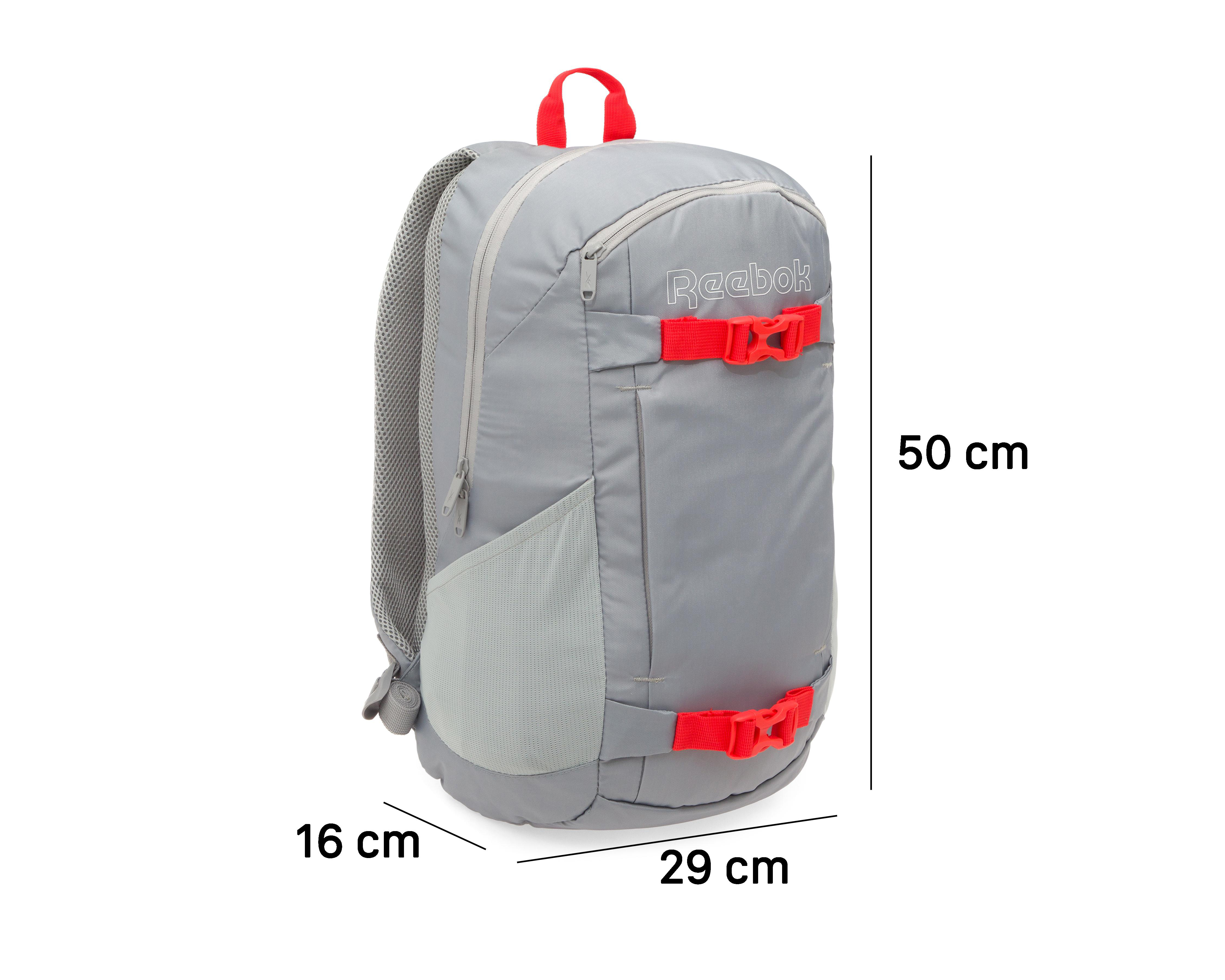Foto 8 pulgar | Mochila Escolar Reebok Gris