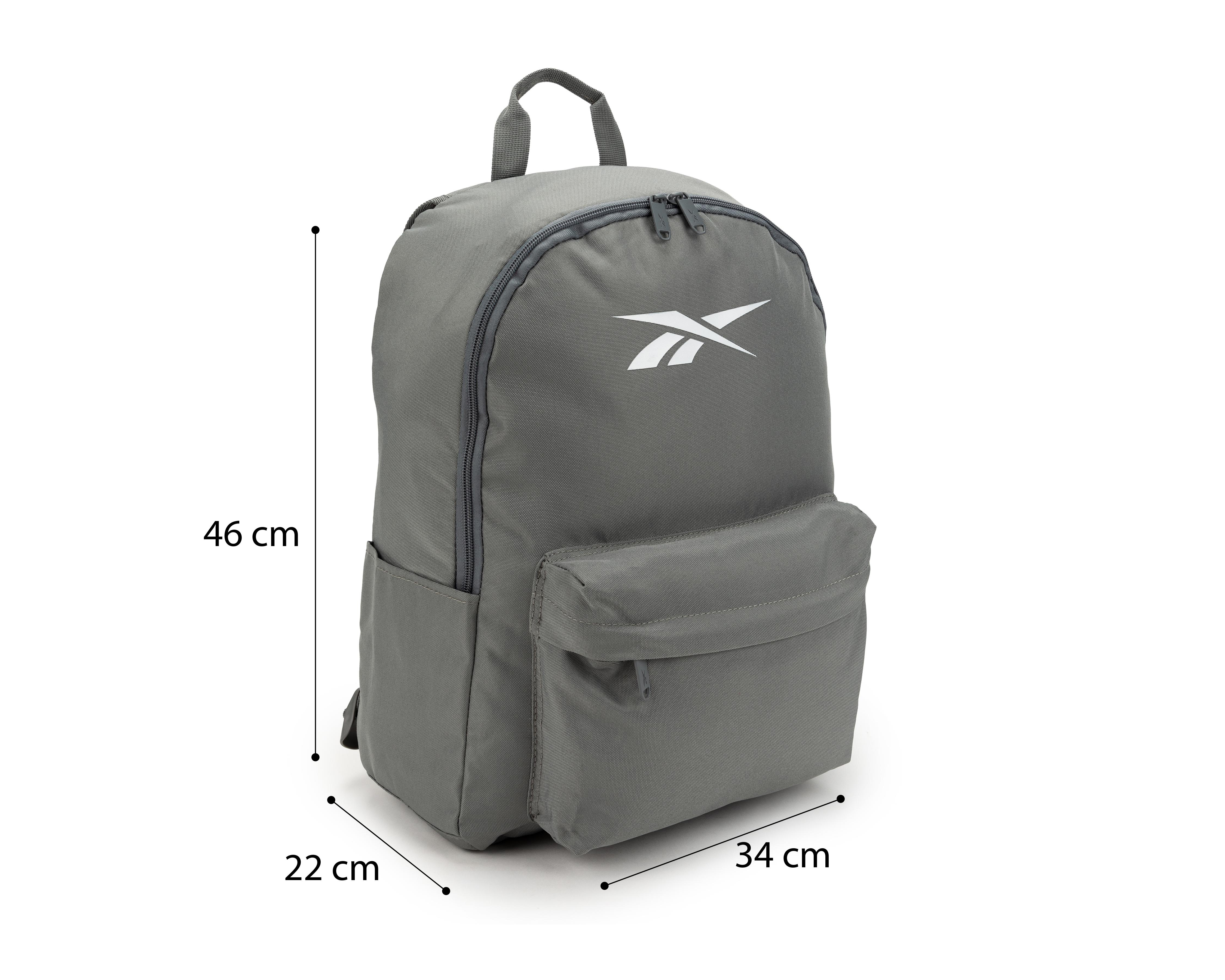 Foto 8 pulgar | Mochila Reebok Gris