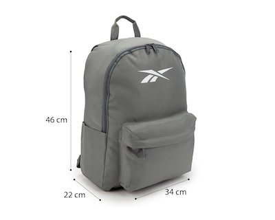 Foto 7 | Mochila Reebok Gris