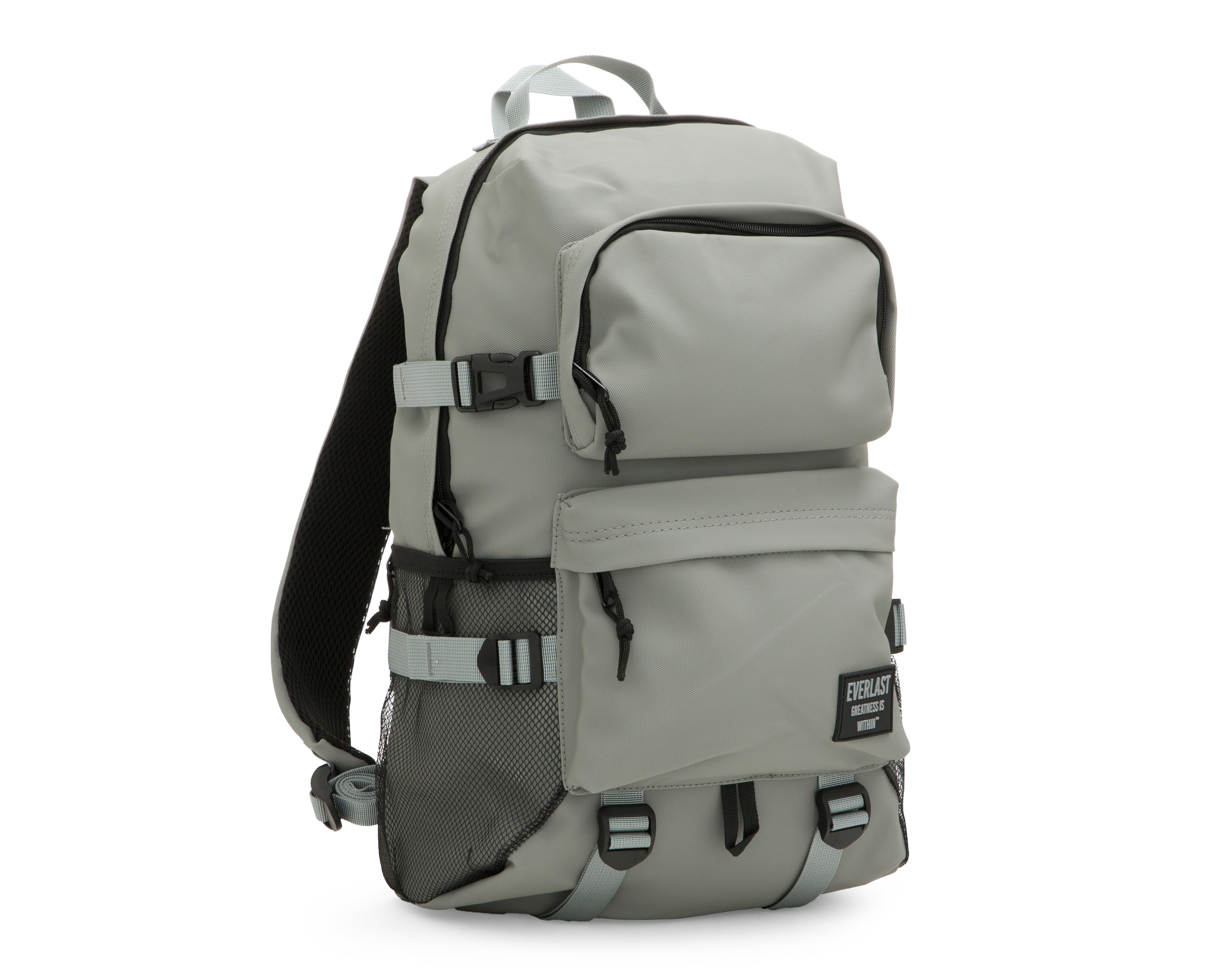 Foto 3 pulgar | Mochila Everlast Gris