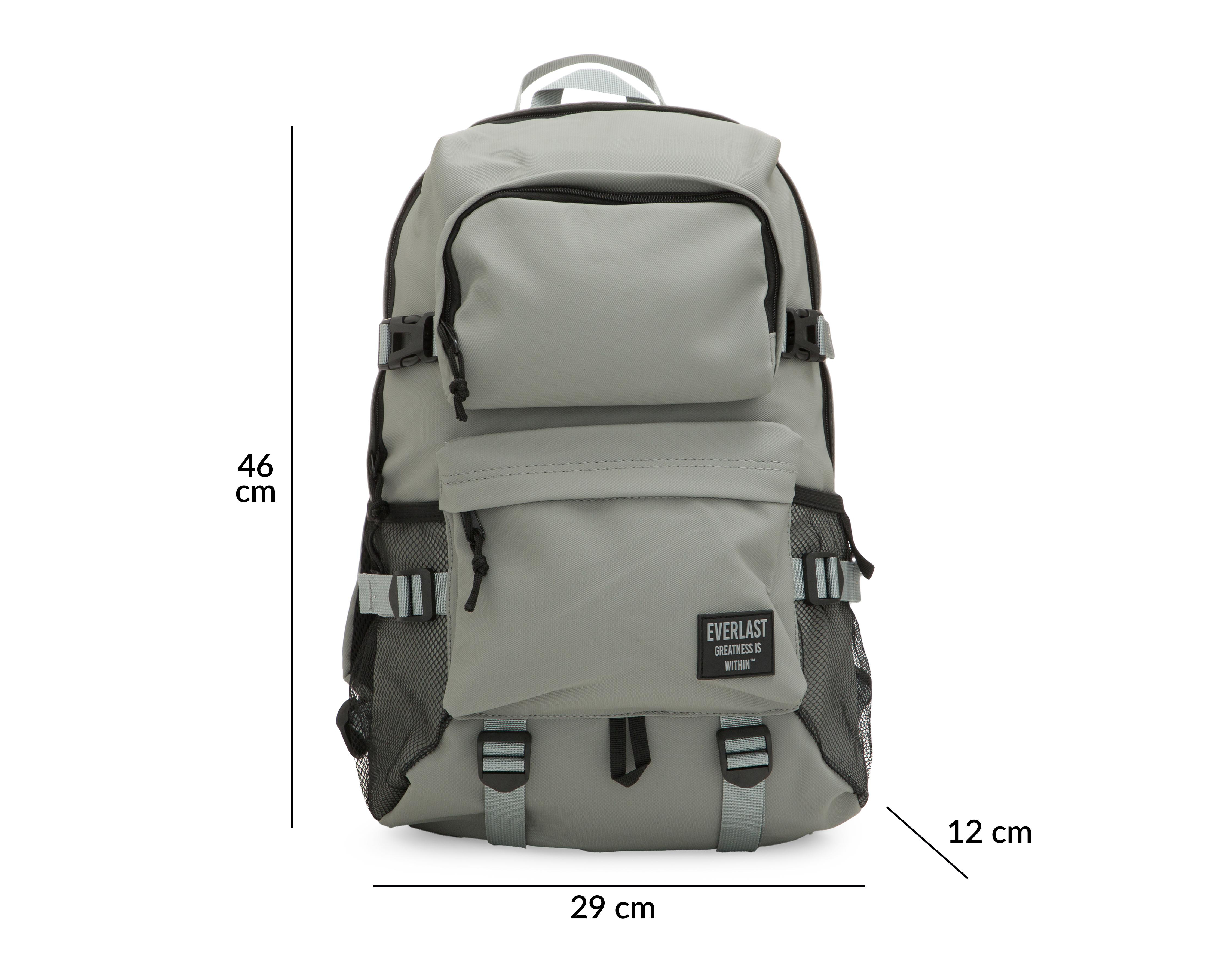 Foto 6 pulgar | Mochila Everlast Gris