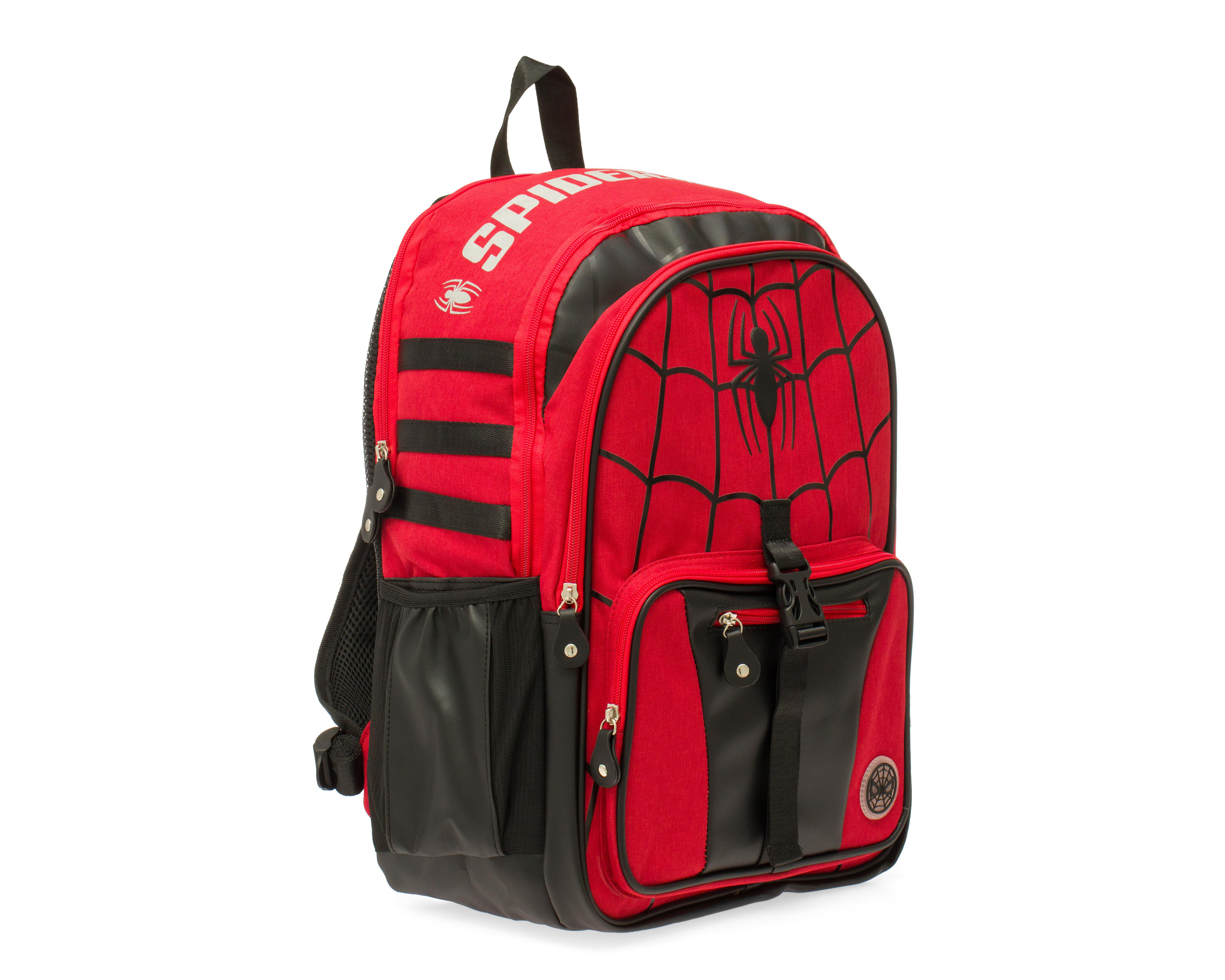 Foto 3 pulgar | Mochila Escolar Marvel Spider-Man Roja