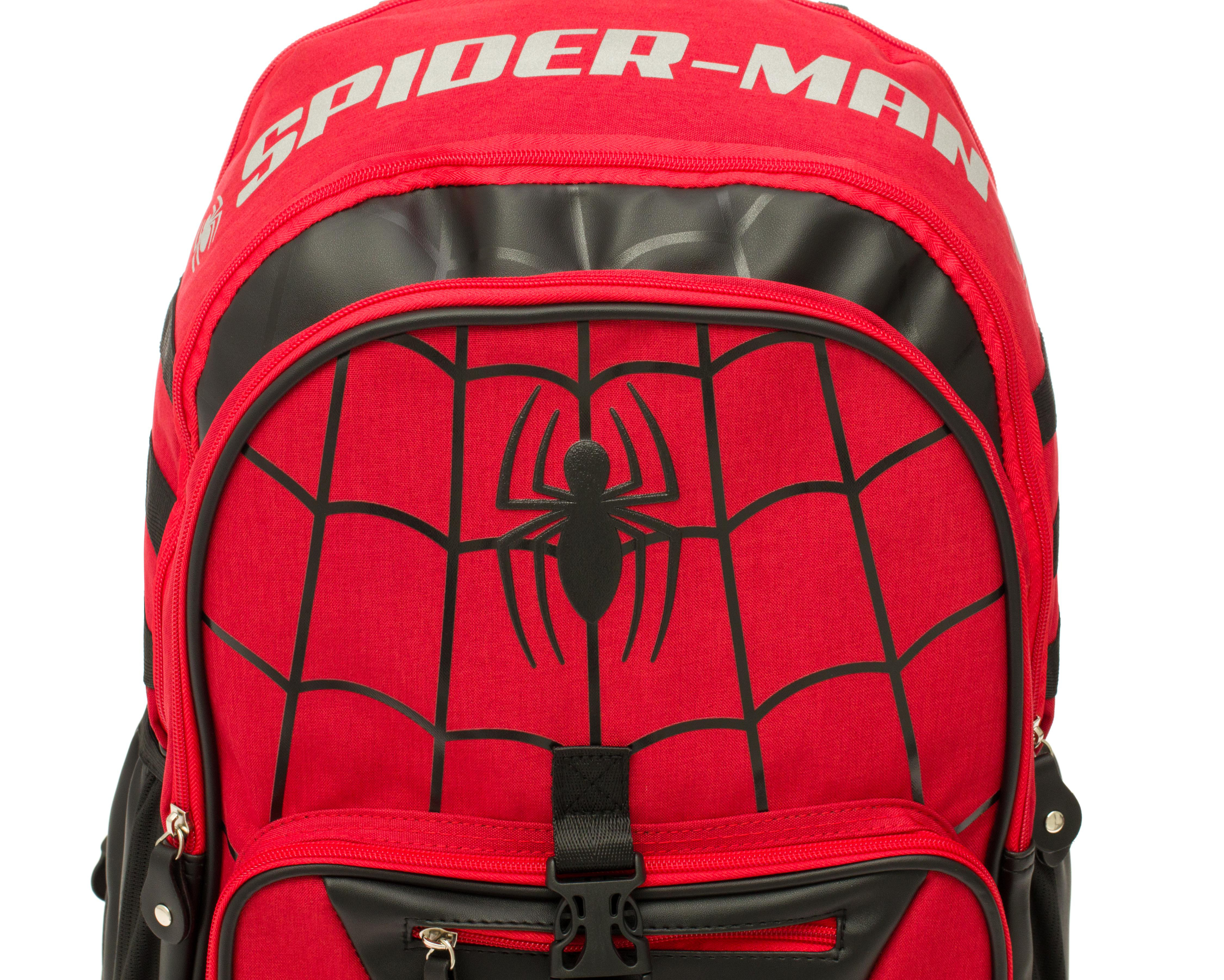 Foto 6 pulgar | Mochila Escolar Marvel Spider-Man Roja