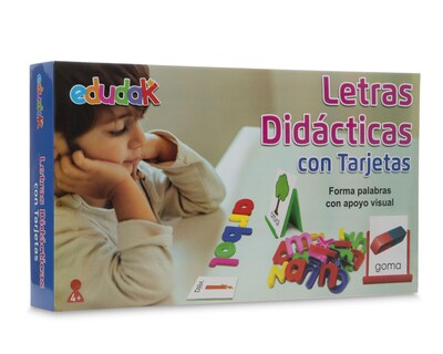 Foto 1 | Letras Didácticas con Tarjetas Edudak