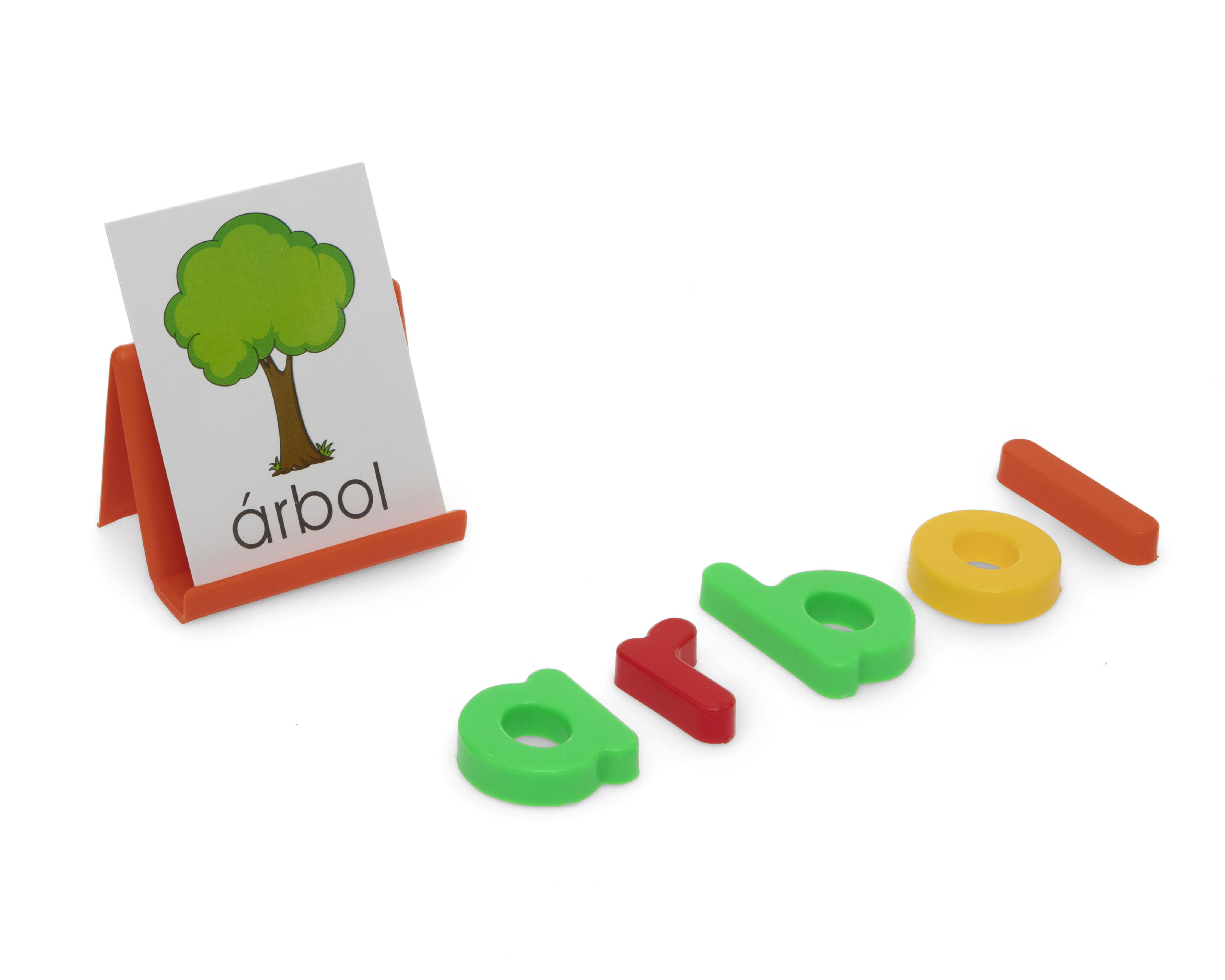 Foto 3 pulgar | Letras Didácticas con Tarjetas Edudak