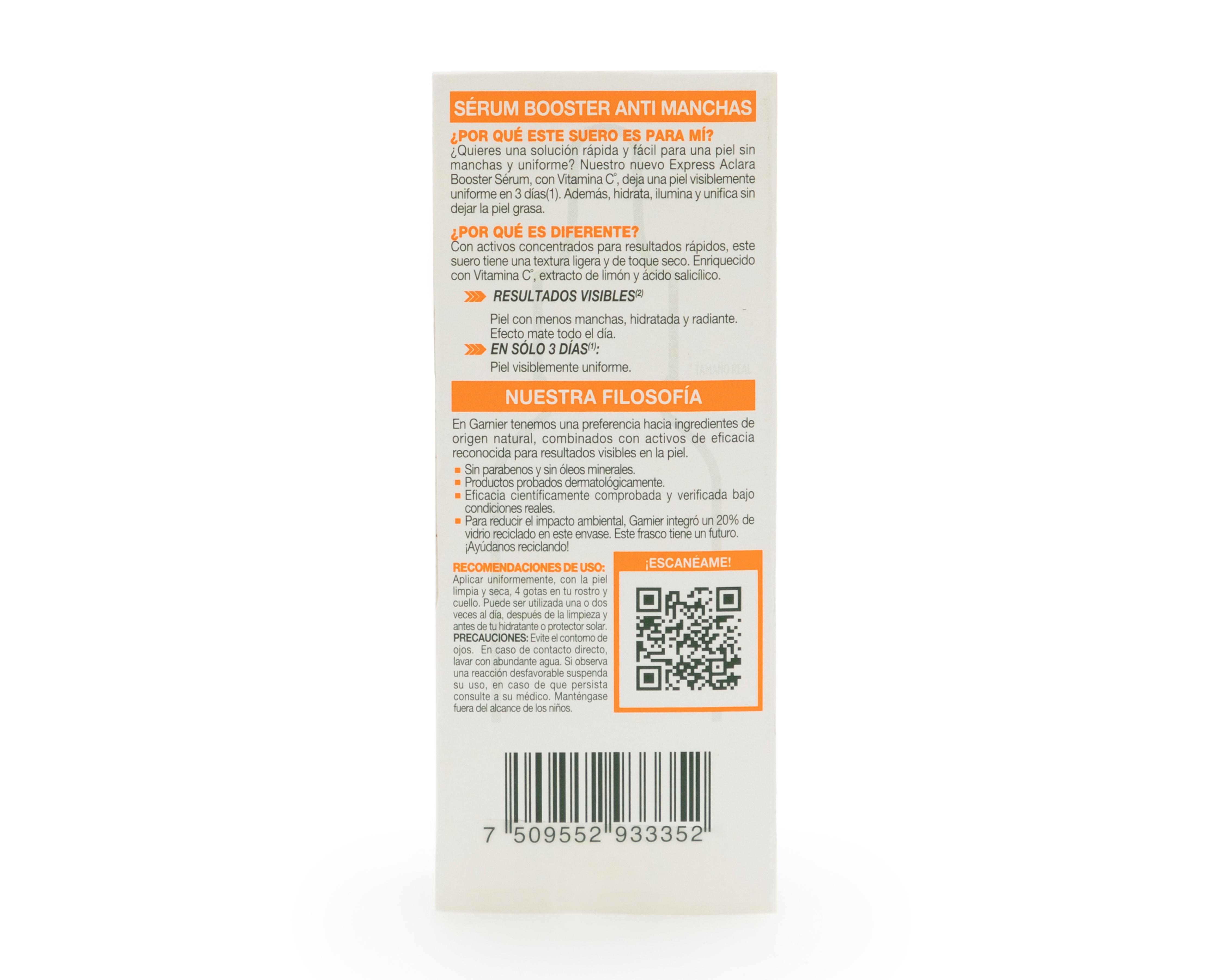 Foto 3 pulgar | Sérum Antimanchas Garnier Skin Active Express Aclara 15 ml