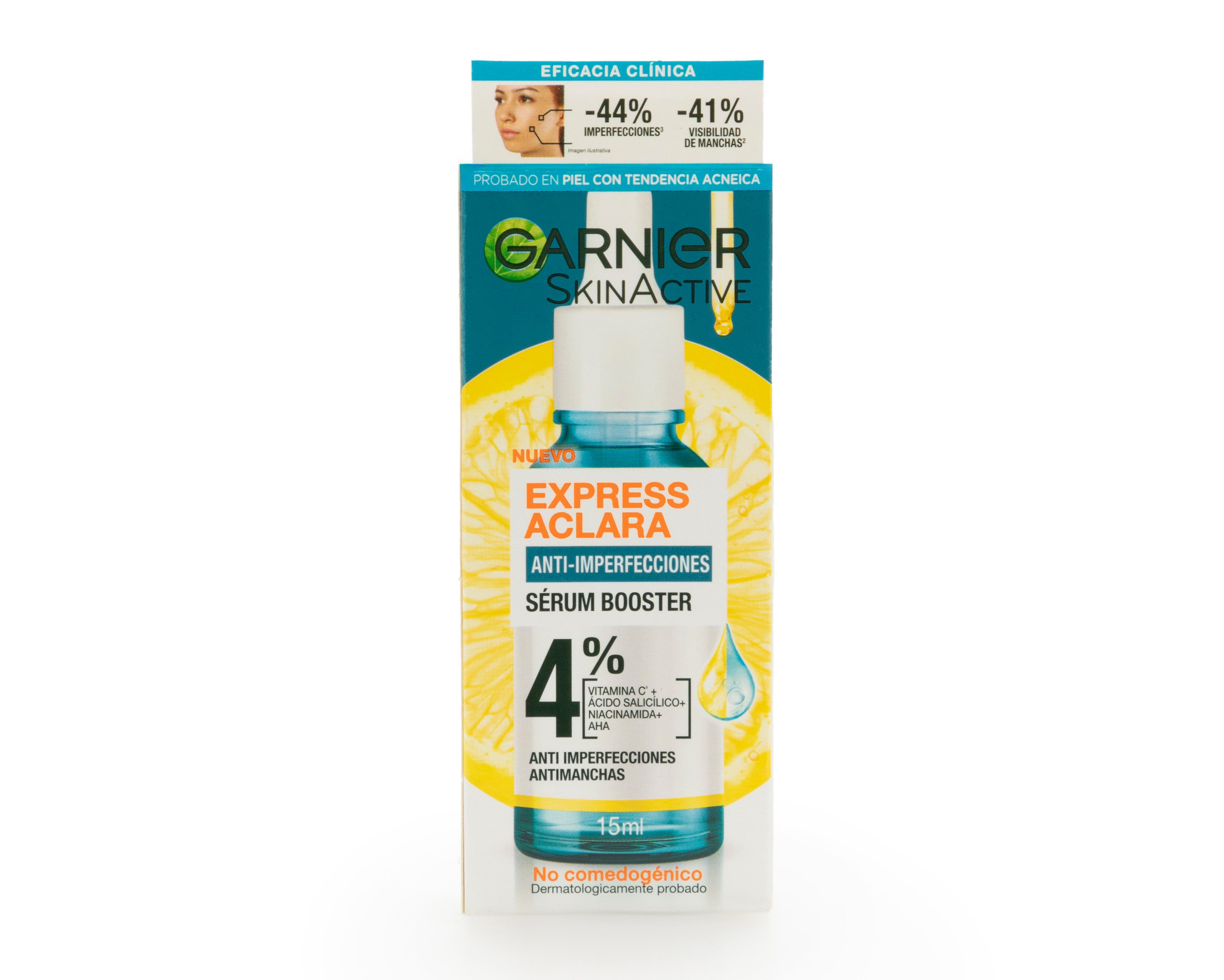 Foto 2 pulgar | Sérum Antiimperfecciones Garnier Skin Active Express Aclara 15 ml