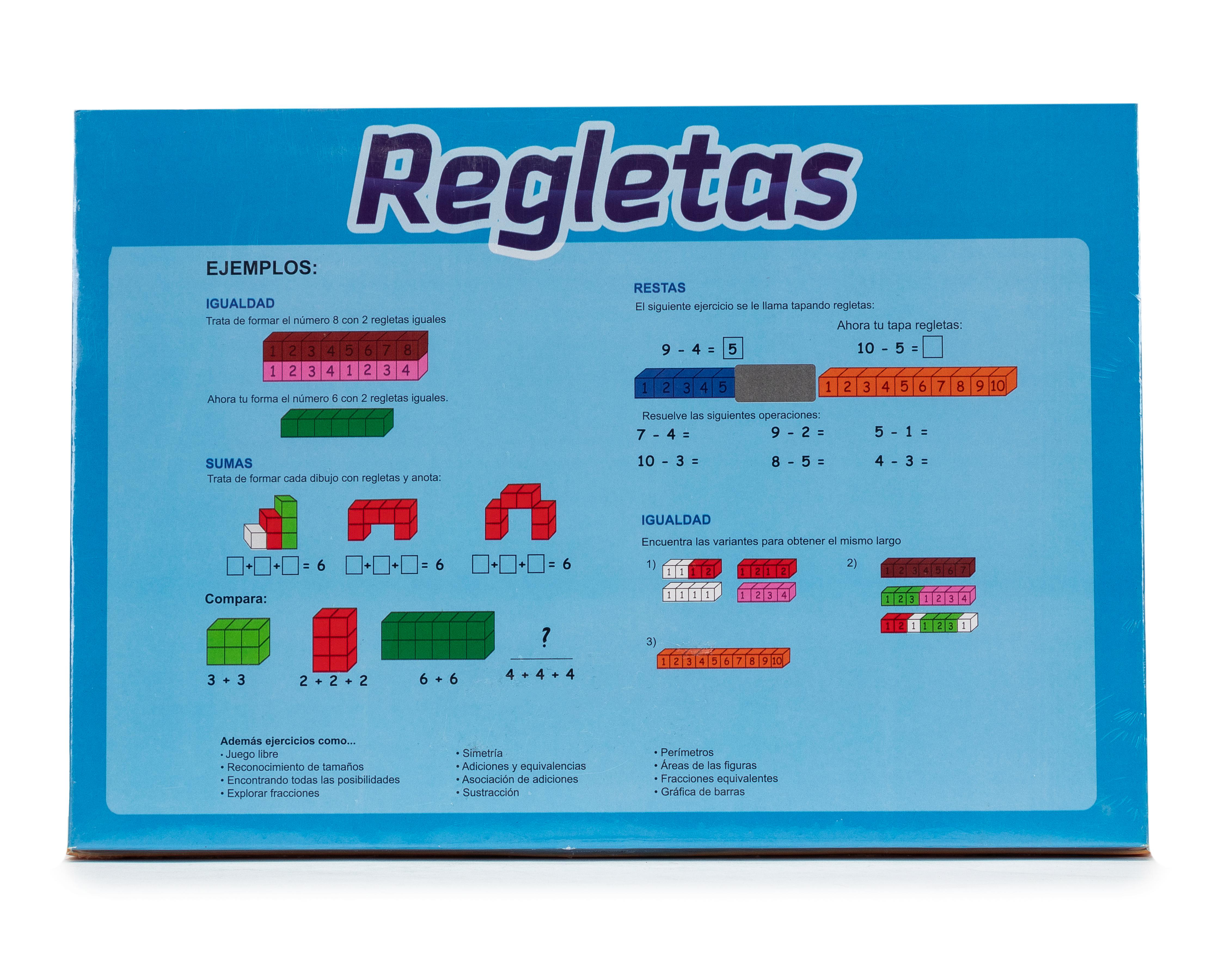 Foto 3 pulgar | Regletas de Plástico Graduadas Edudak 291 Piezas