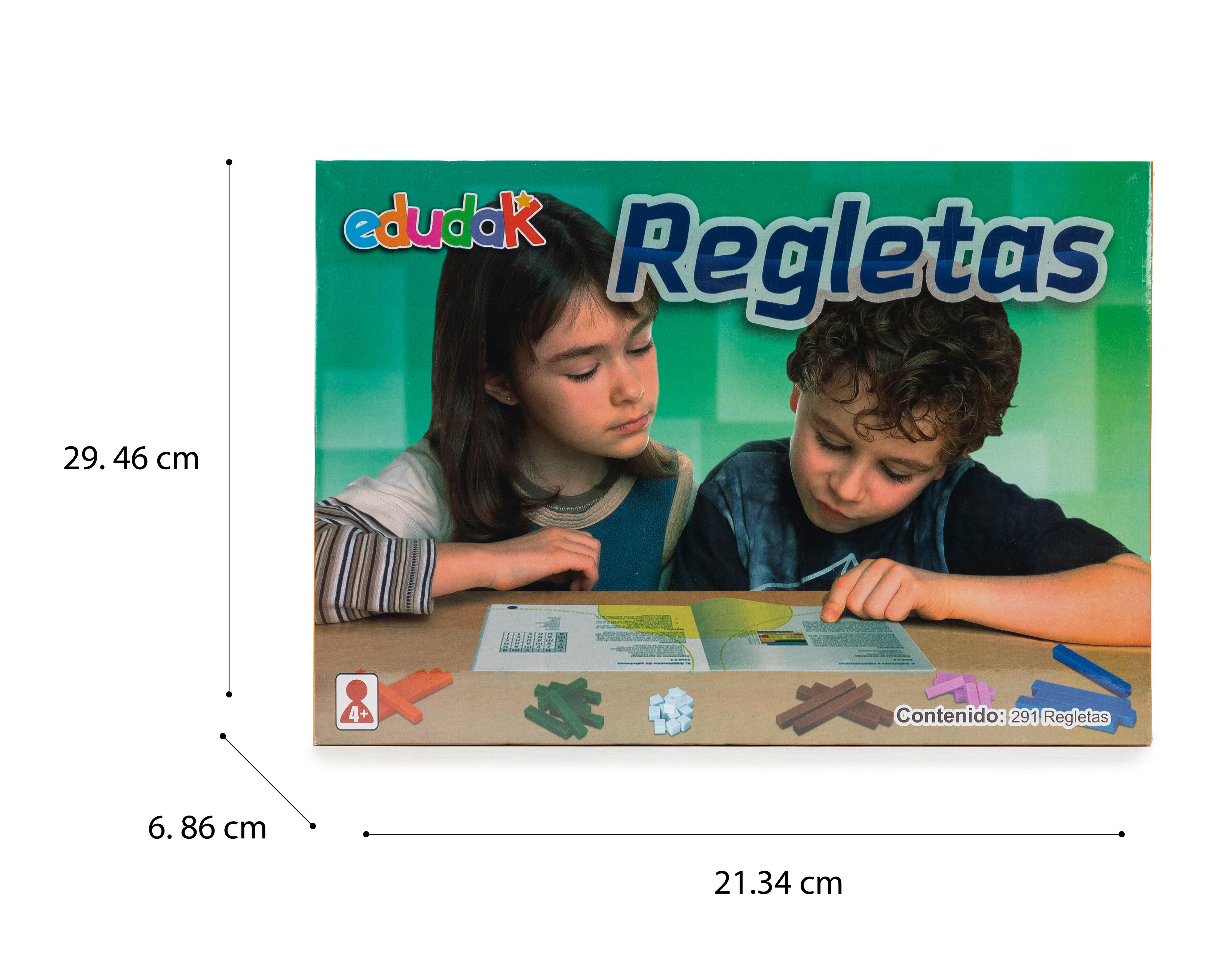 Foto 4 pulgar | Regletas de Plástico Graduadas Edudak 291 Piezas