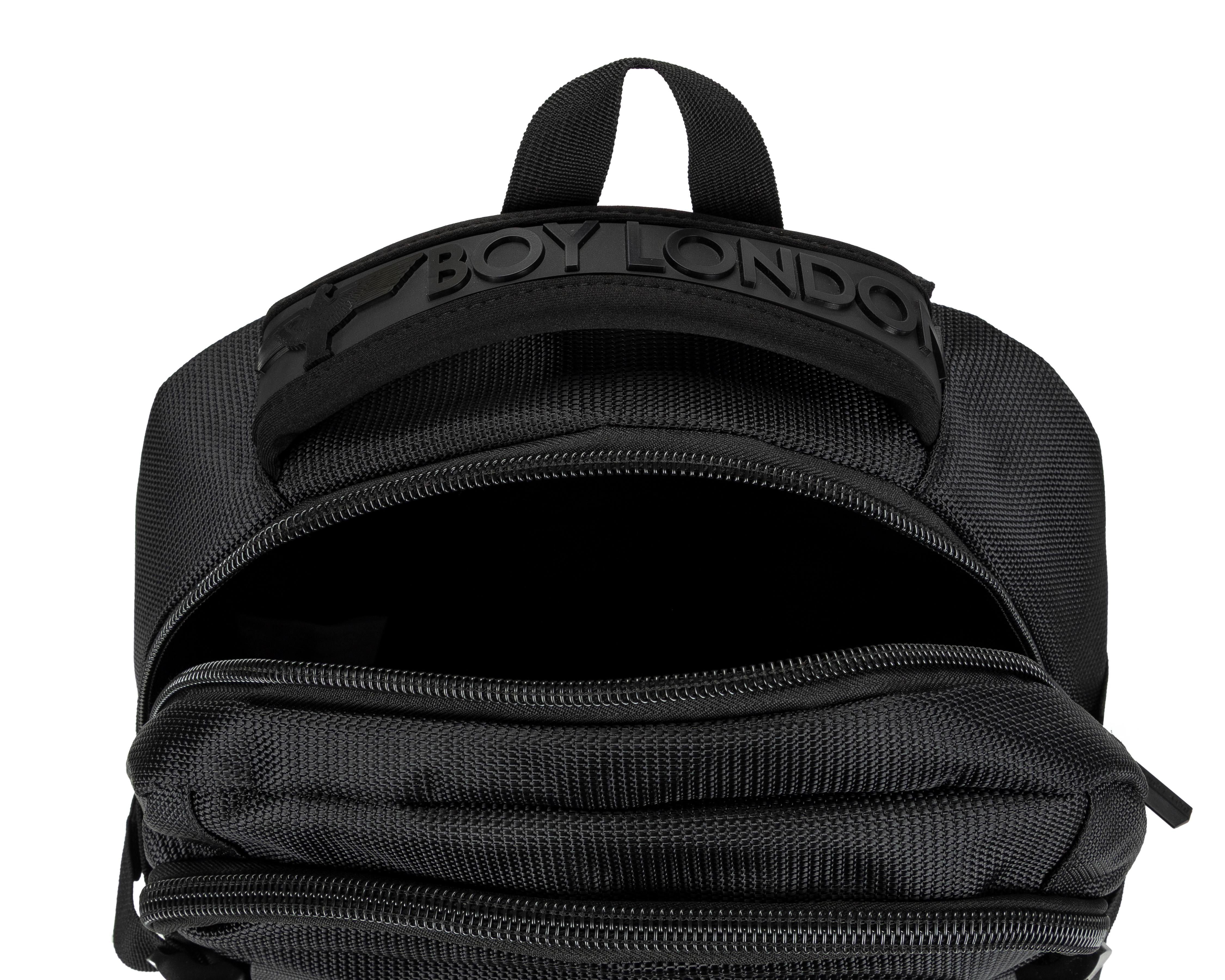 Foto 7 pulgar | Mochila Boy London MF-25-18 Negra