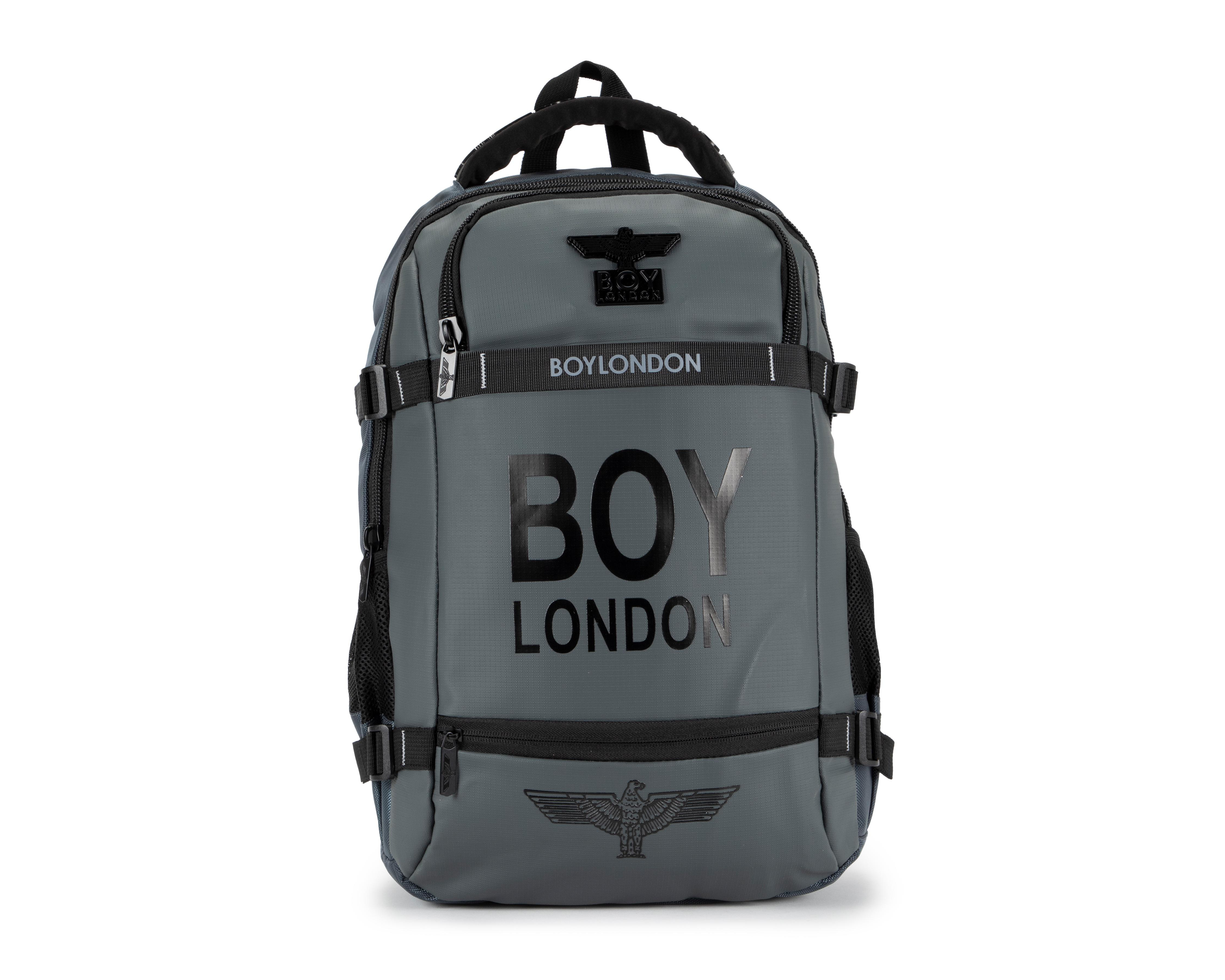 Foto 2 pulgar | Mochila Boy London Gris