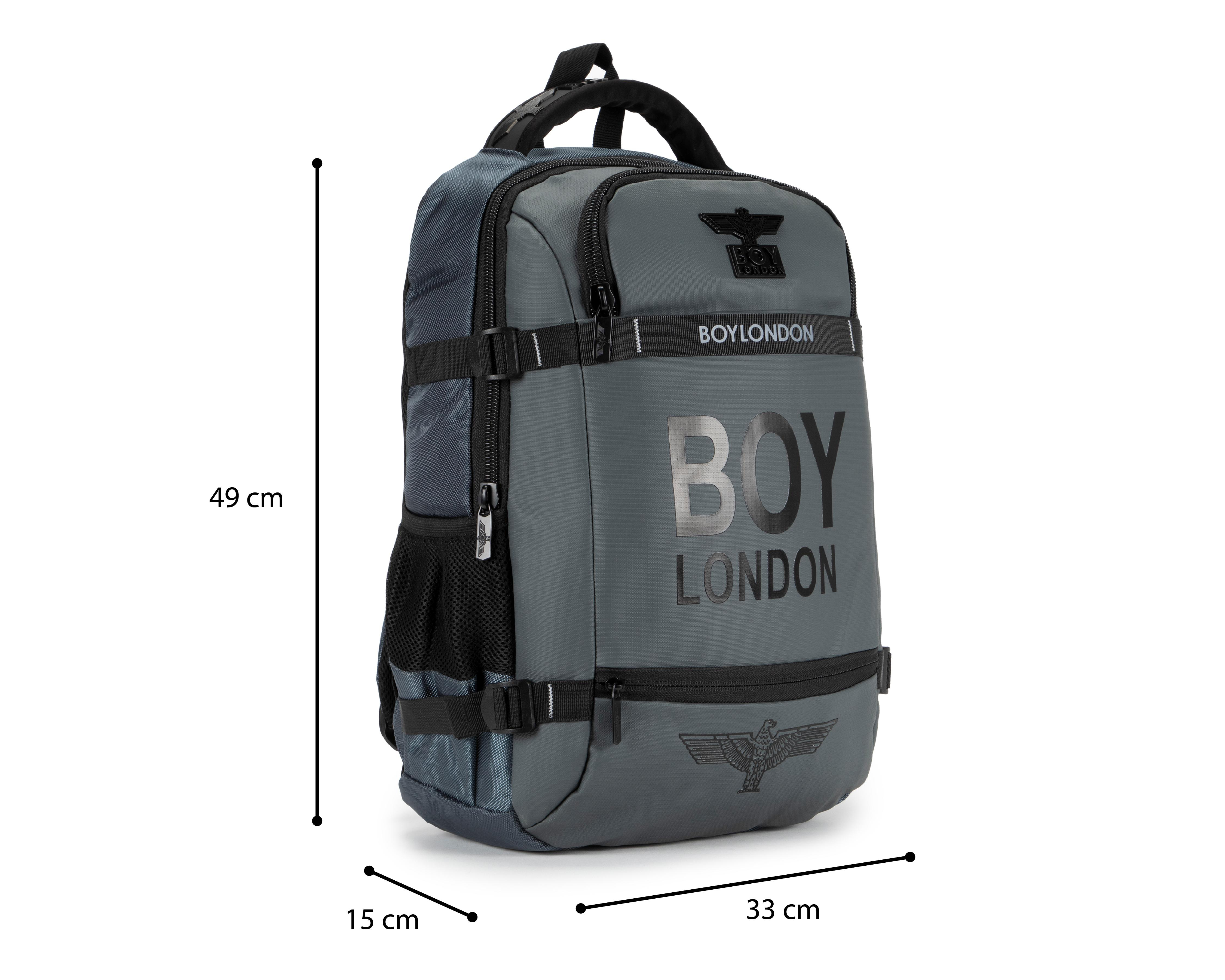 Foto 8 pulgar | Mochila Boy London Gris