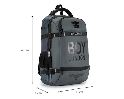 Foto 7 | Mochila Boy London Gris