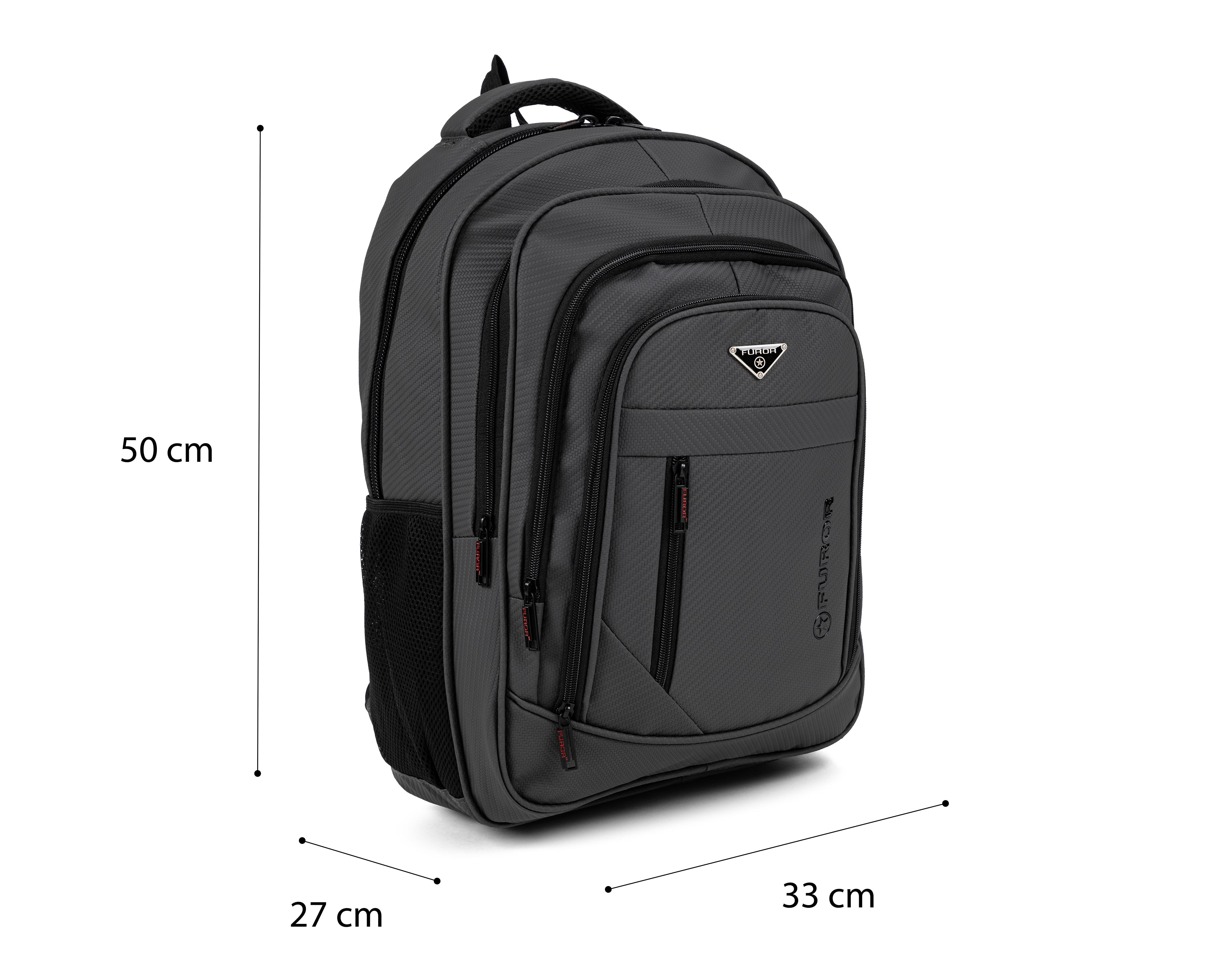 Foto 7 | Mochila Furor Gris
