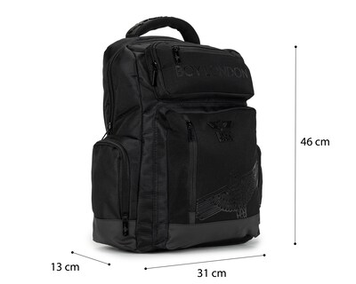 Foto 7 | Mochila Boy London Boy-89-25 Negra