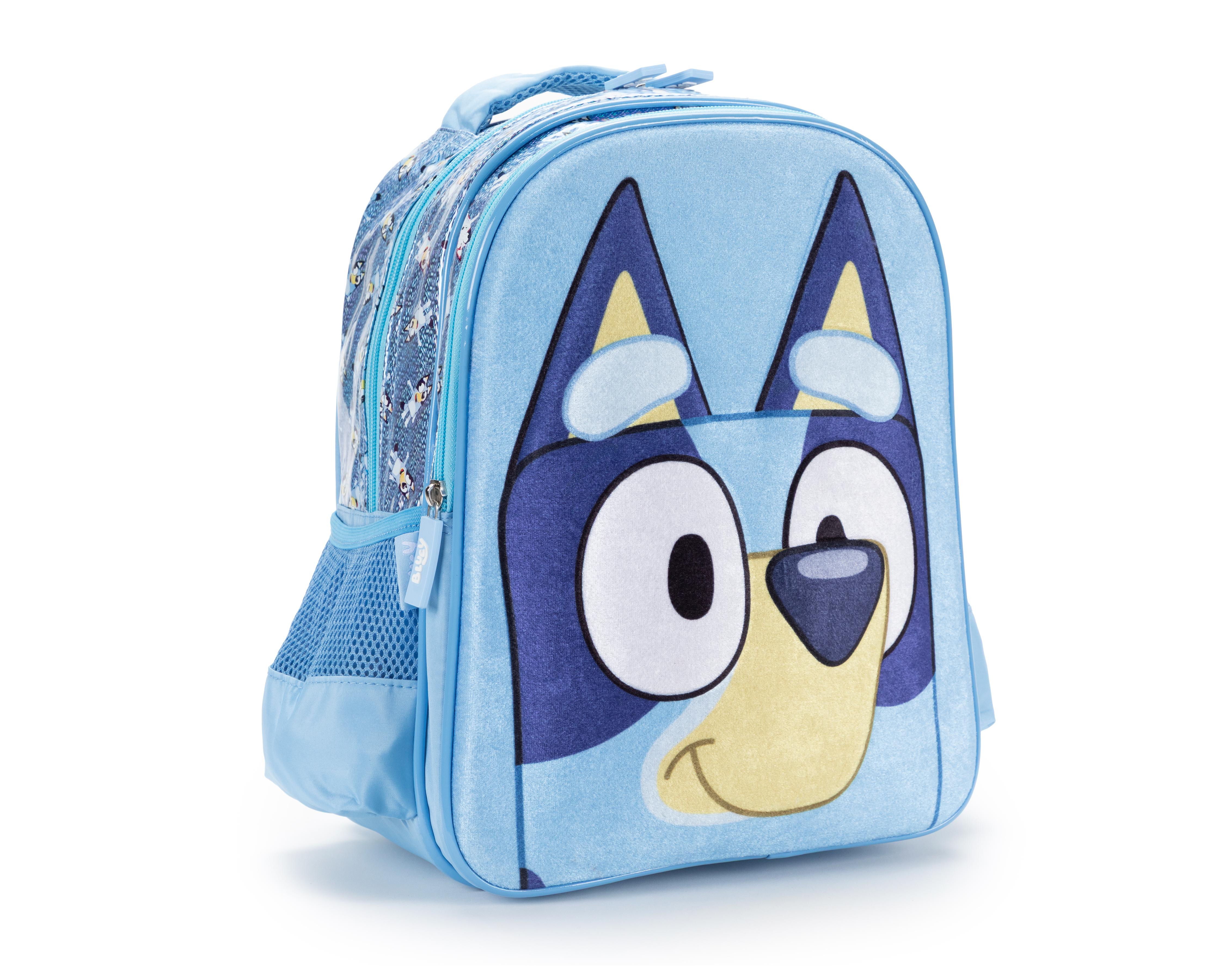 Foto 3 pulgar | Mochila Escolar Bluey Azul